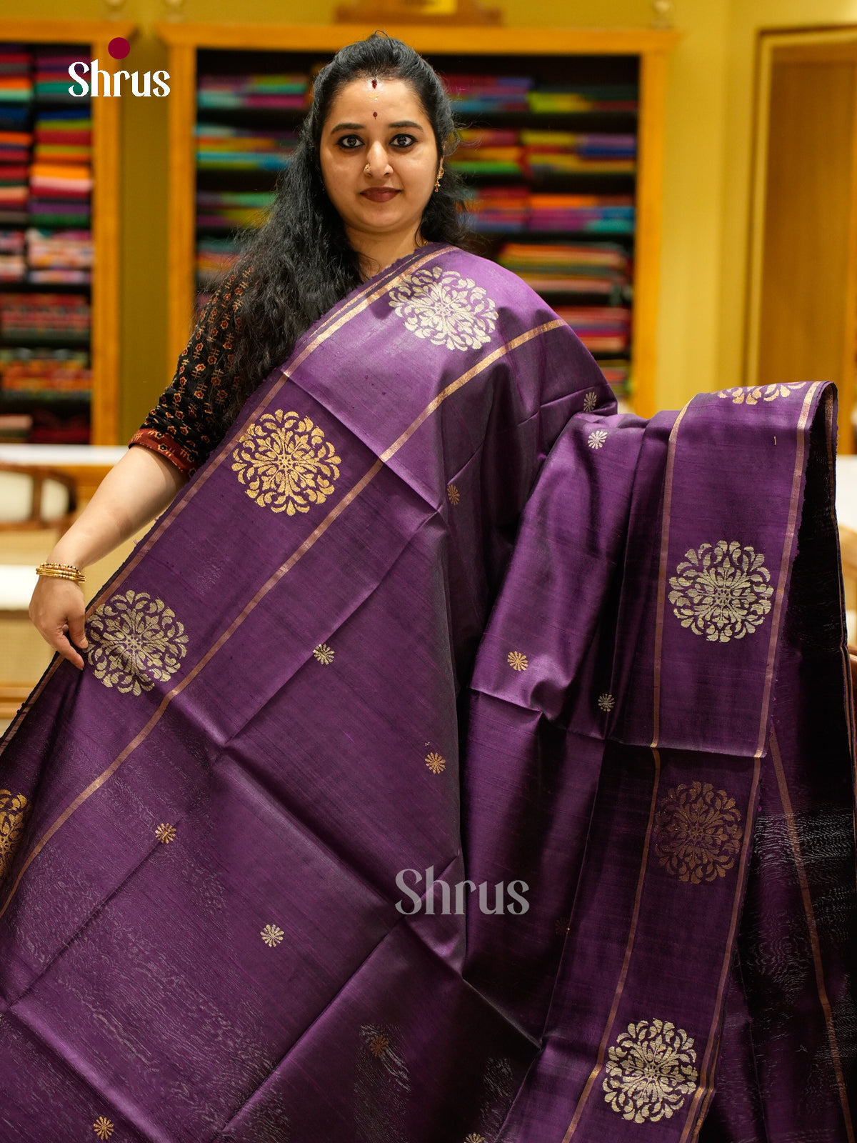 Raw Silk Saree - EFS01157