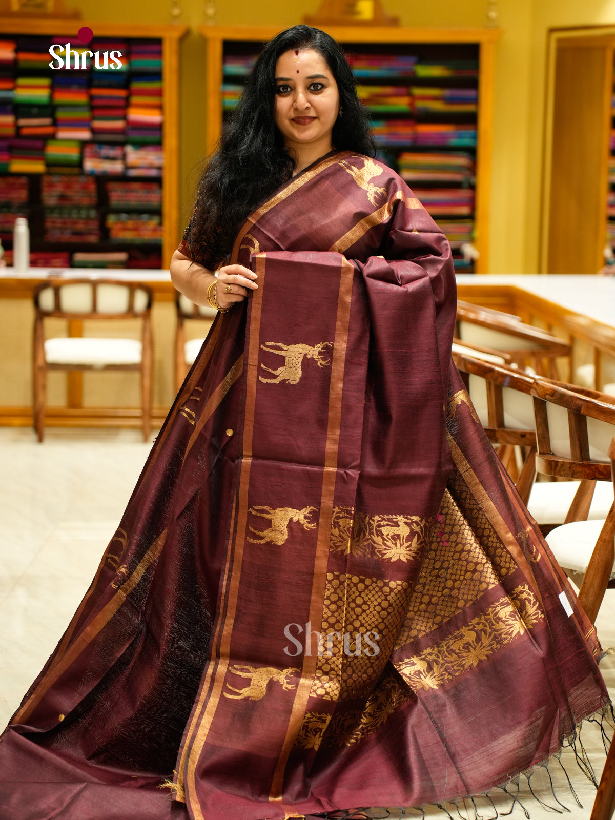 Raw Silk Saree - EFS01160