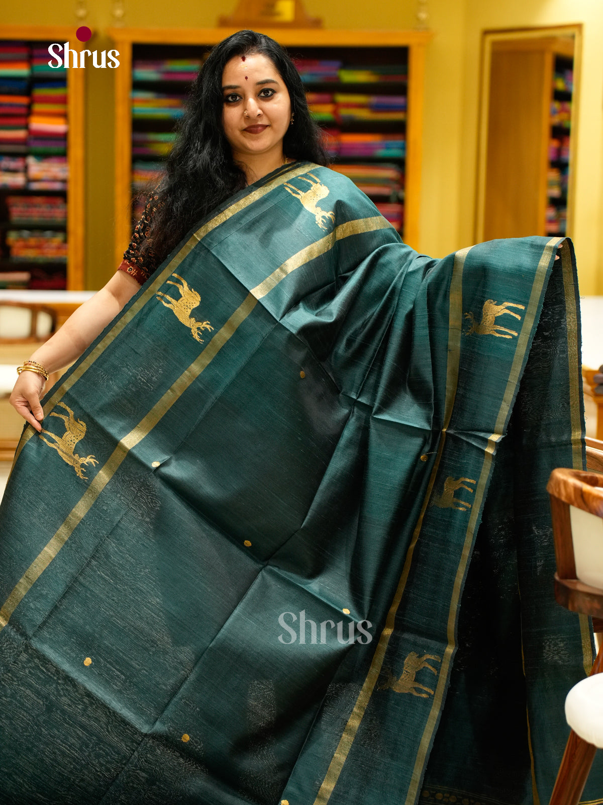 Raw Silk Saree - EFS01164