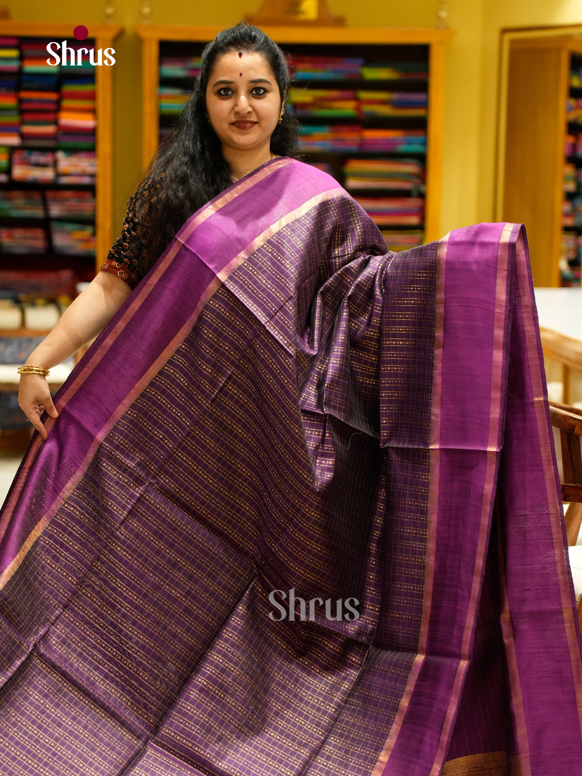Raw Silk Saree - EFS01176