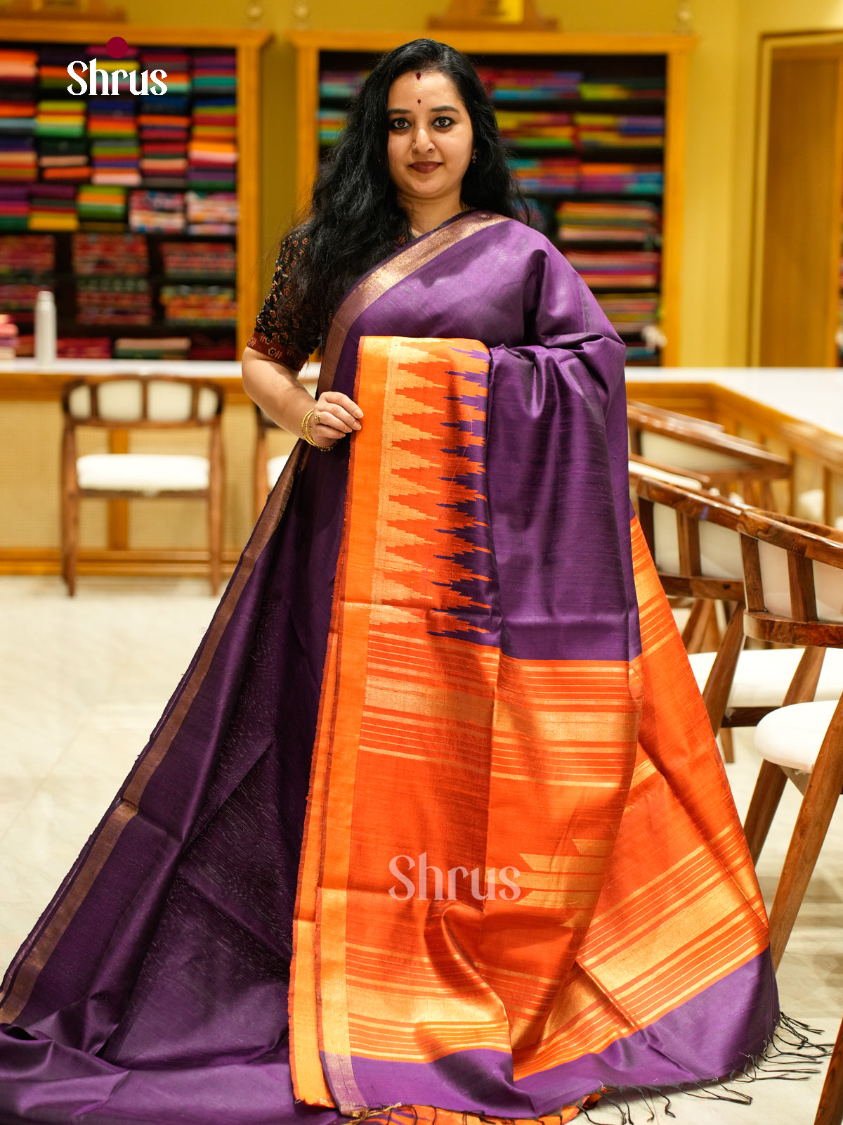 Raw Silk Saree - EFS01177