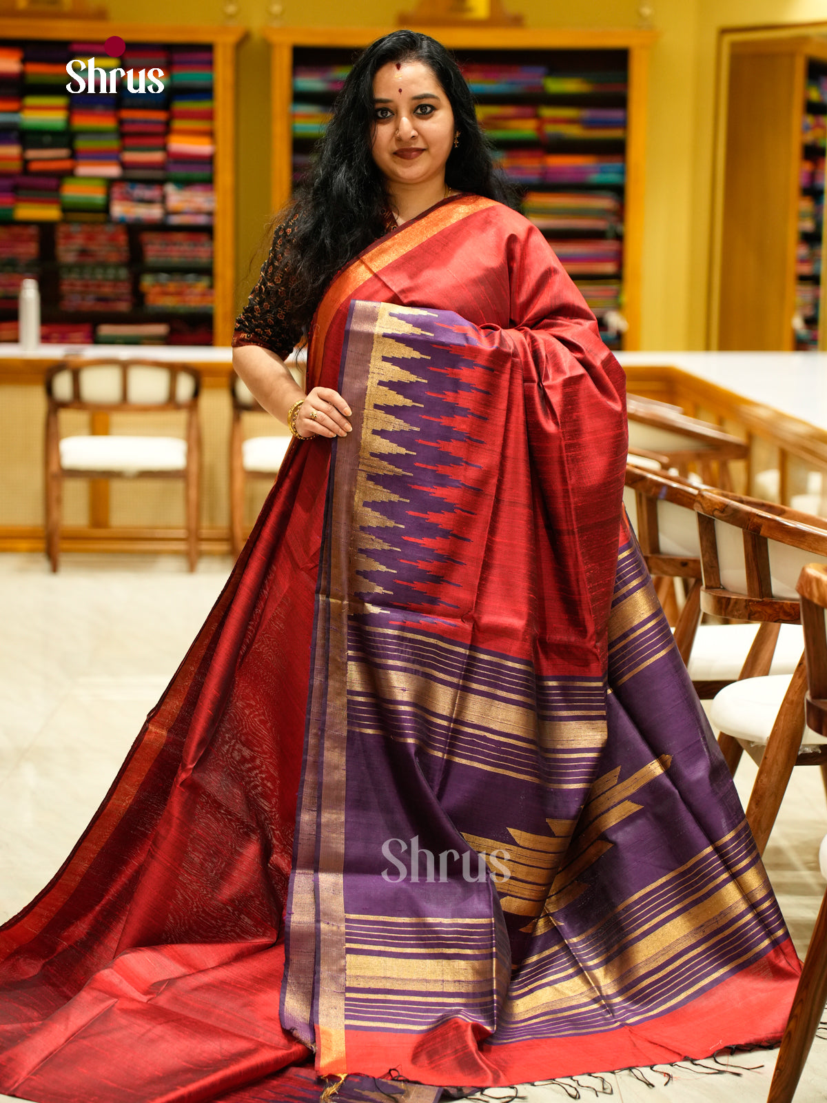 Raw Silk Saree - EFS01178