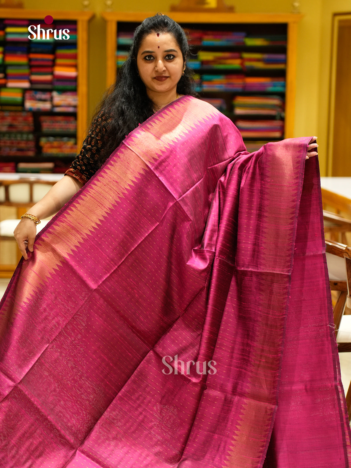 Raw Silk Saree - EFS01192
