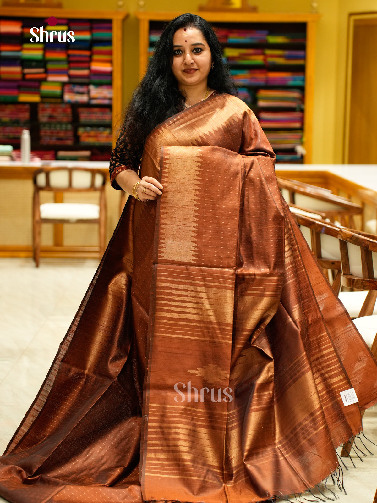 Raw Silk Saree - EFS01193