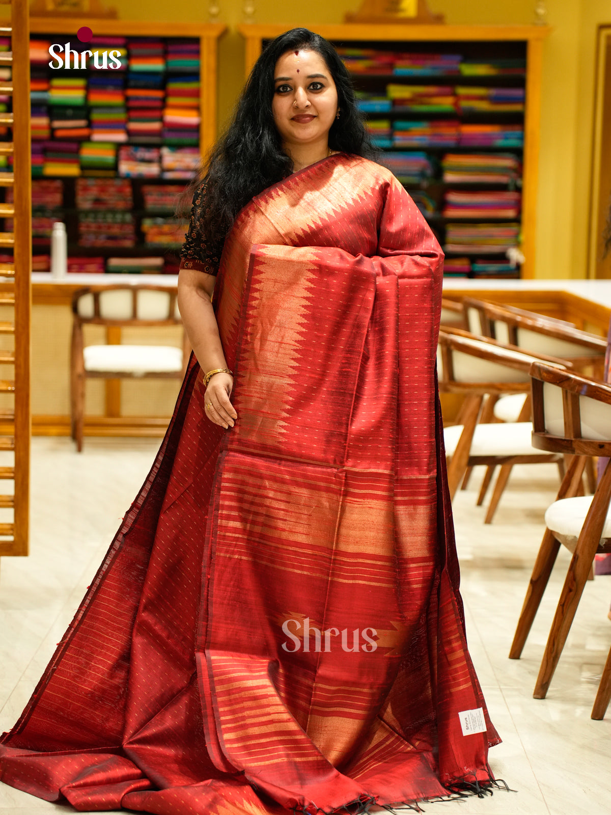 Raw Silk Saree - EFS01195