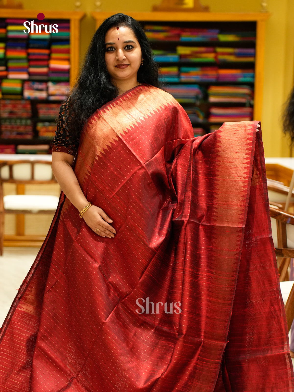 Raw Silk Saree - EFS01195