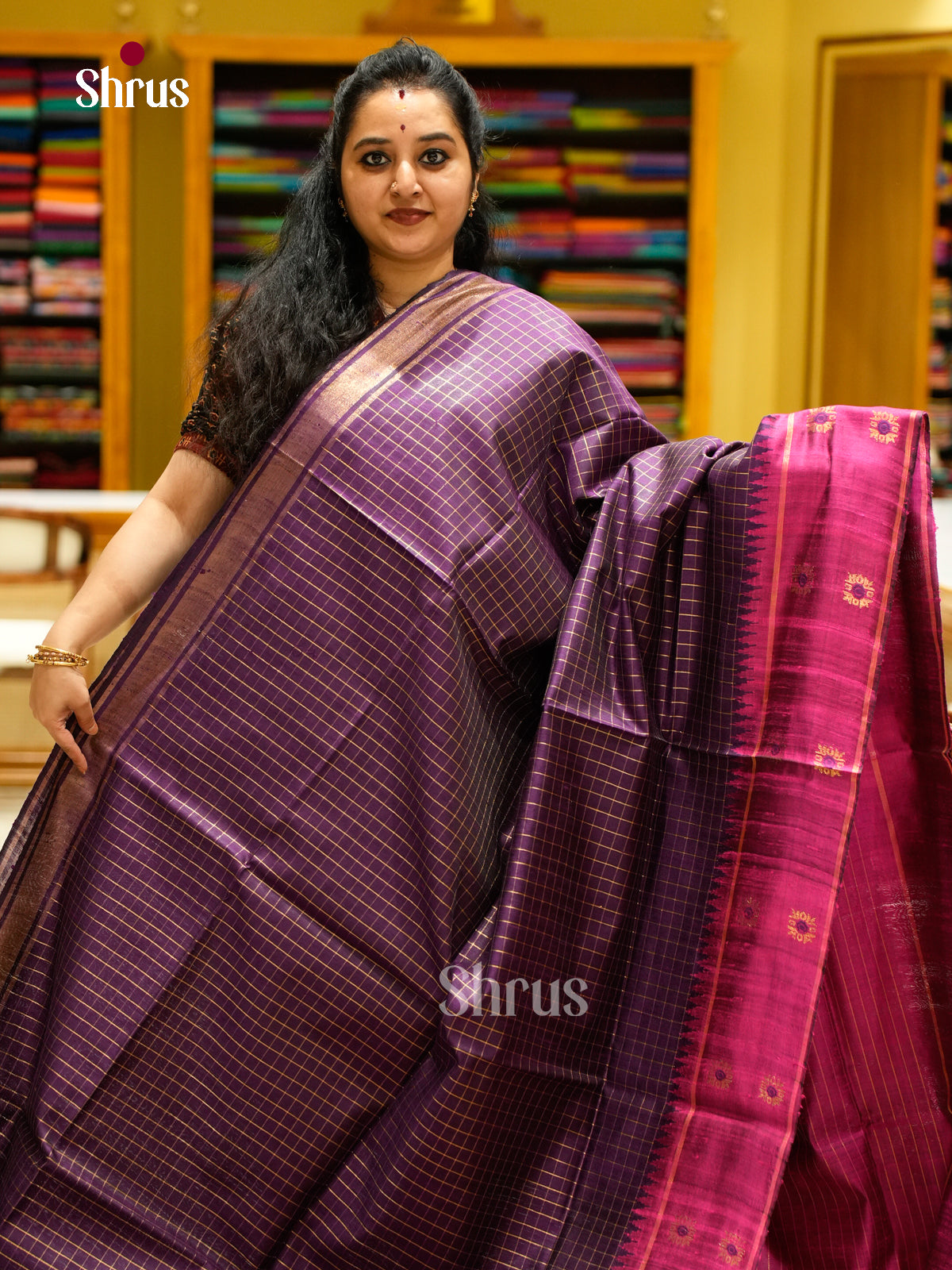 Raw Silk Saree - EFS01197