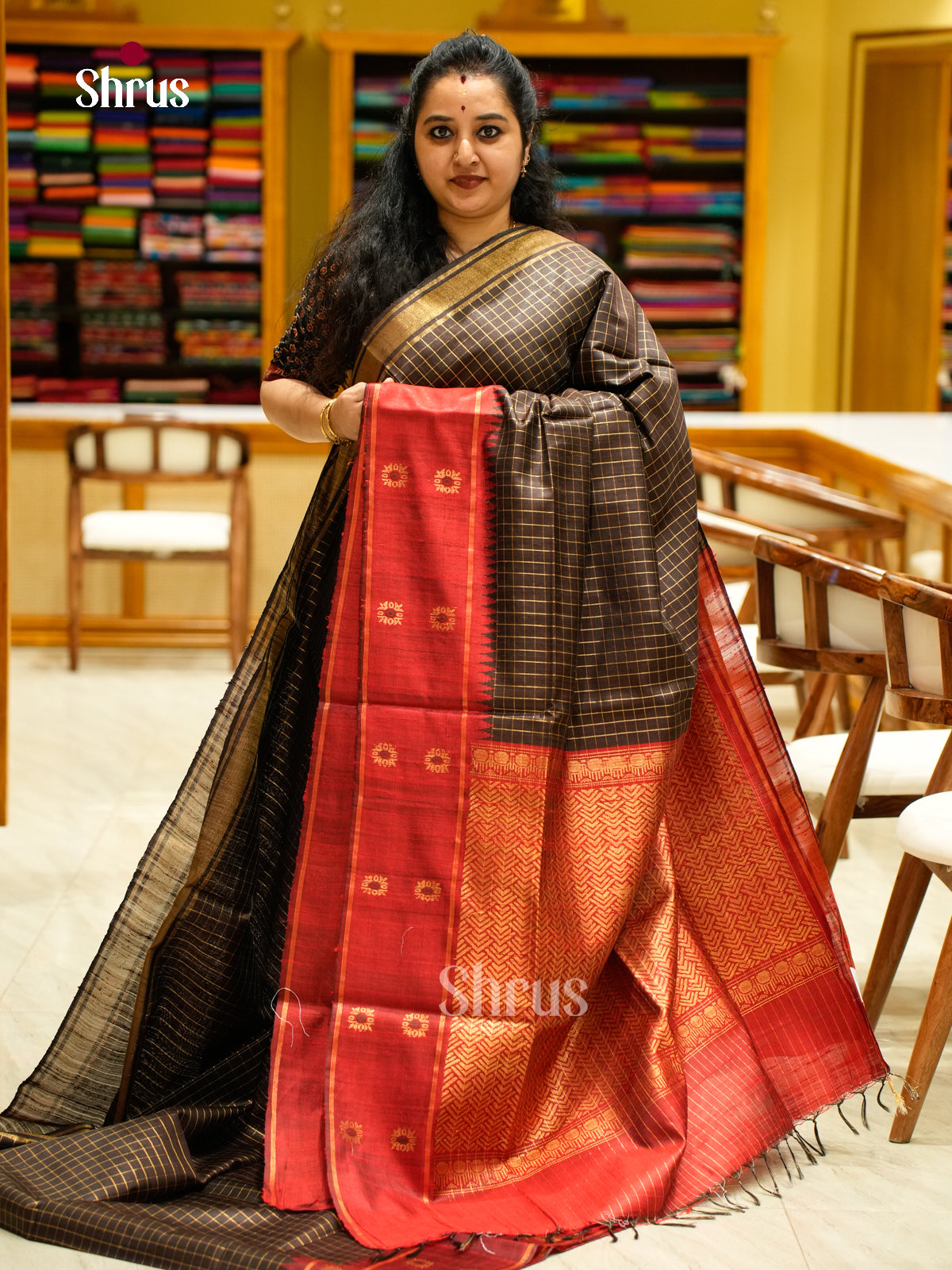Raw Silk Saree - EFS01198