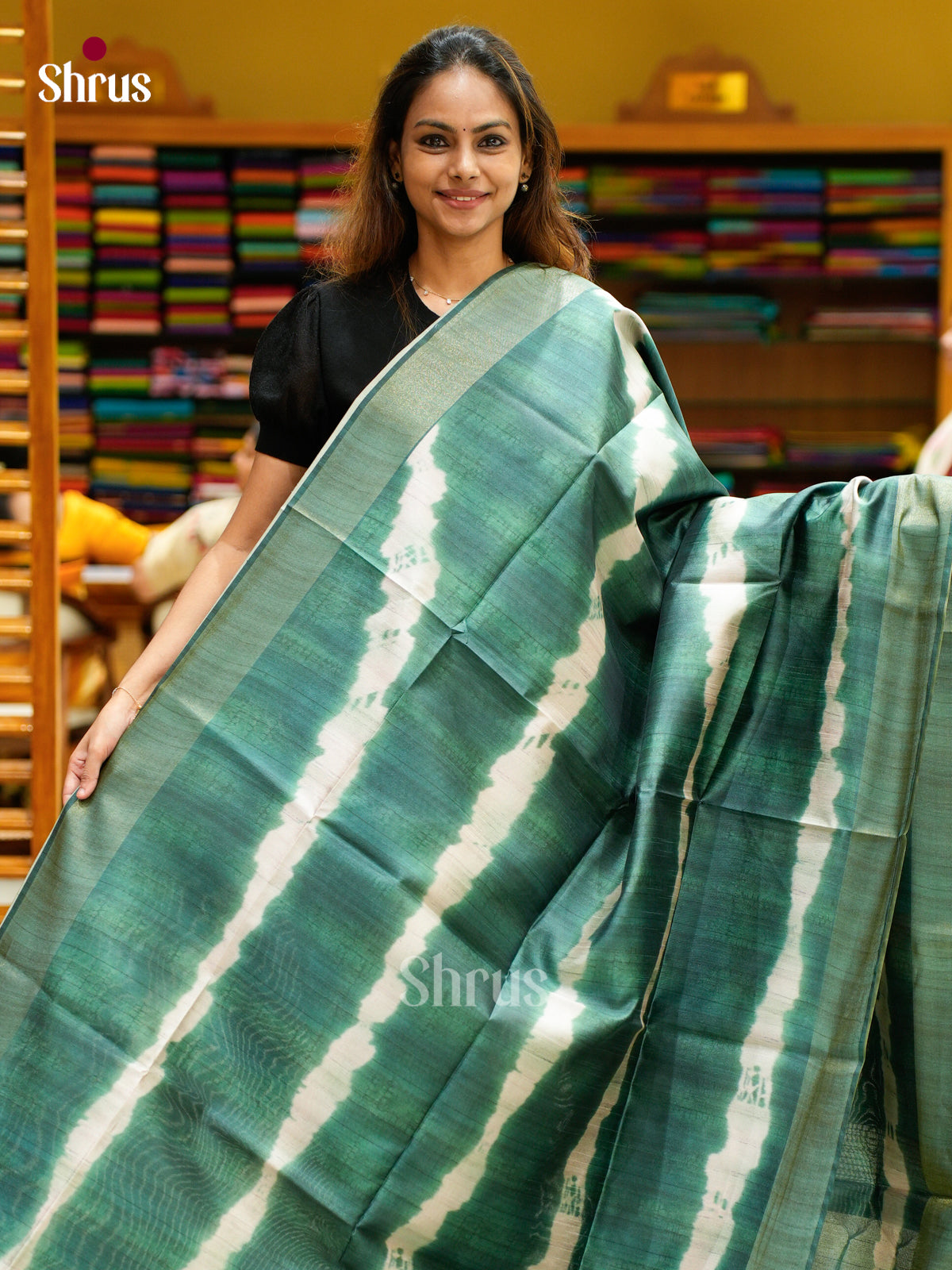 Champa semitussar Saree - EFS01231 - Shop on Shrus.com