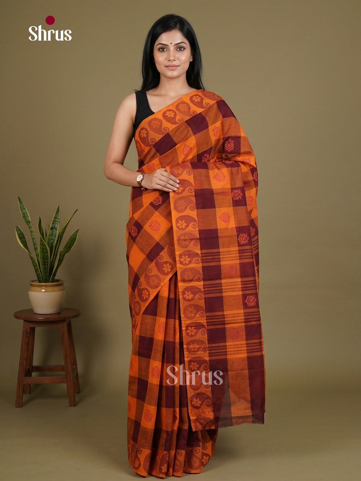 Chettinad Cotton Saree - EFS01369