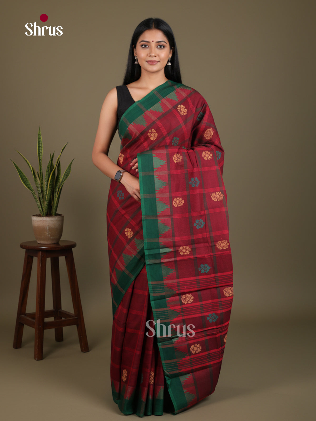 Chettinad Cotton Saree - EFS01374