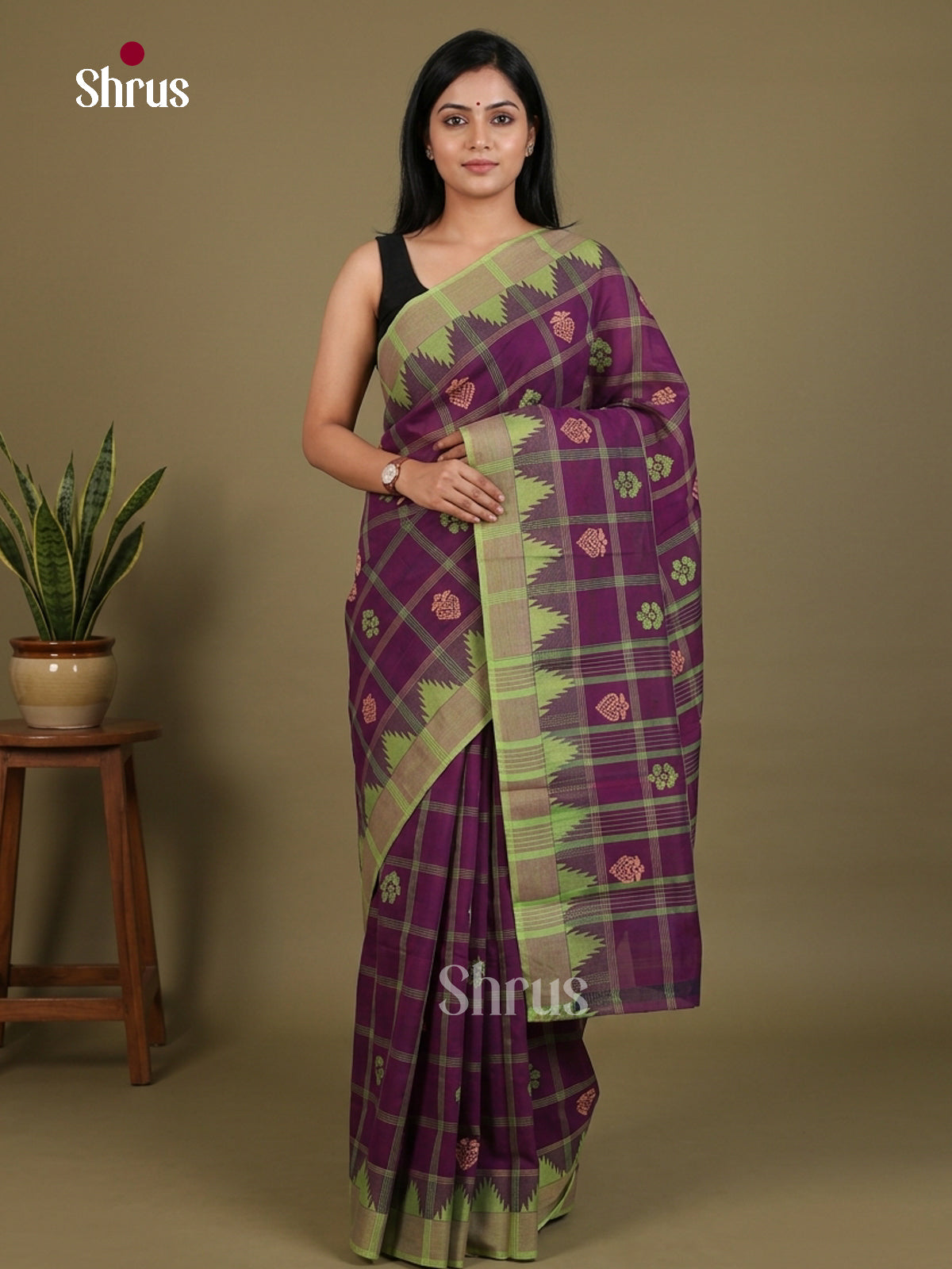 Chettinad Cotton Saree - EFS01379
