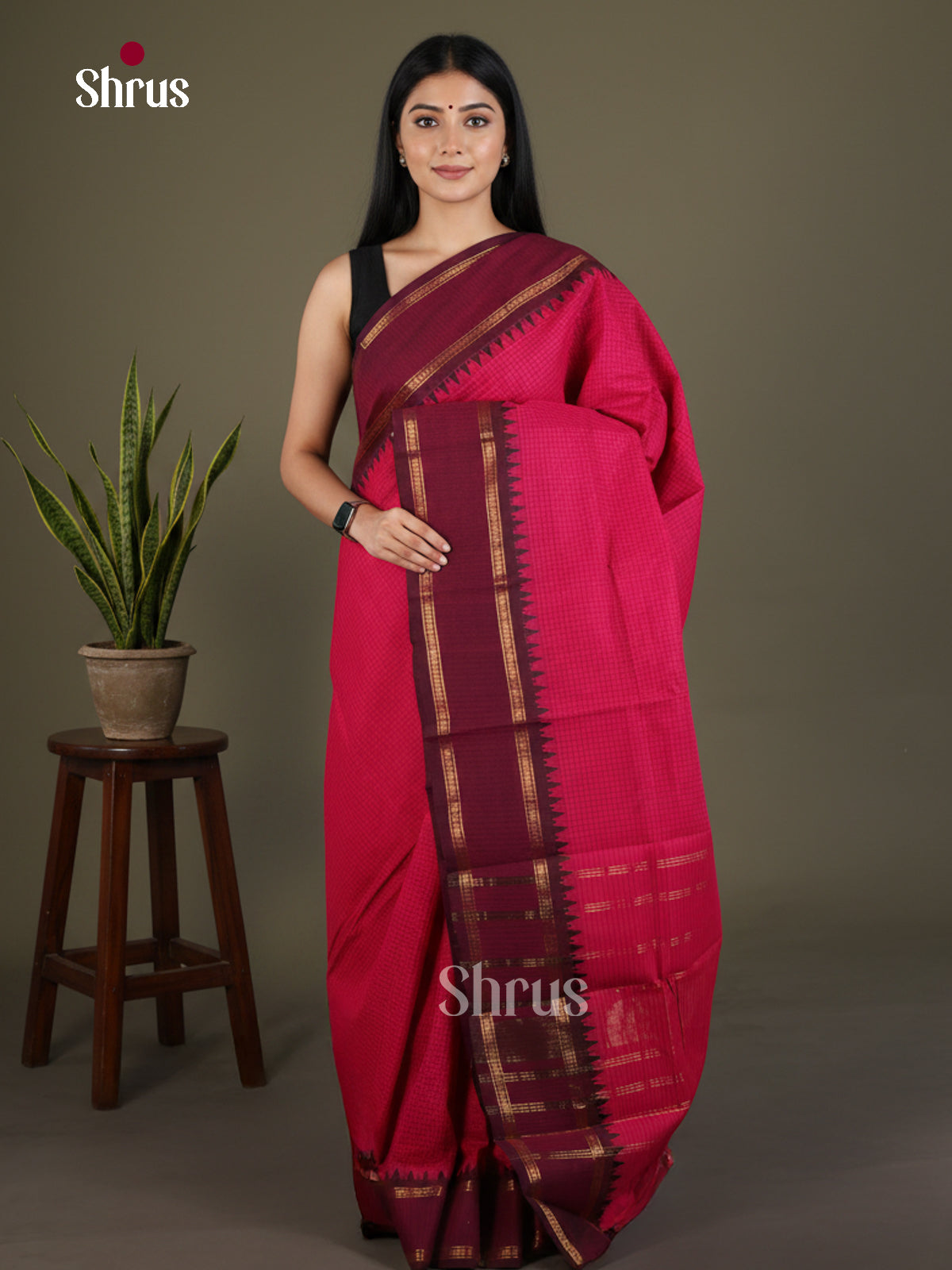 Chettinad Cotton Saree - EFS01384