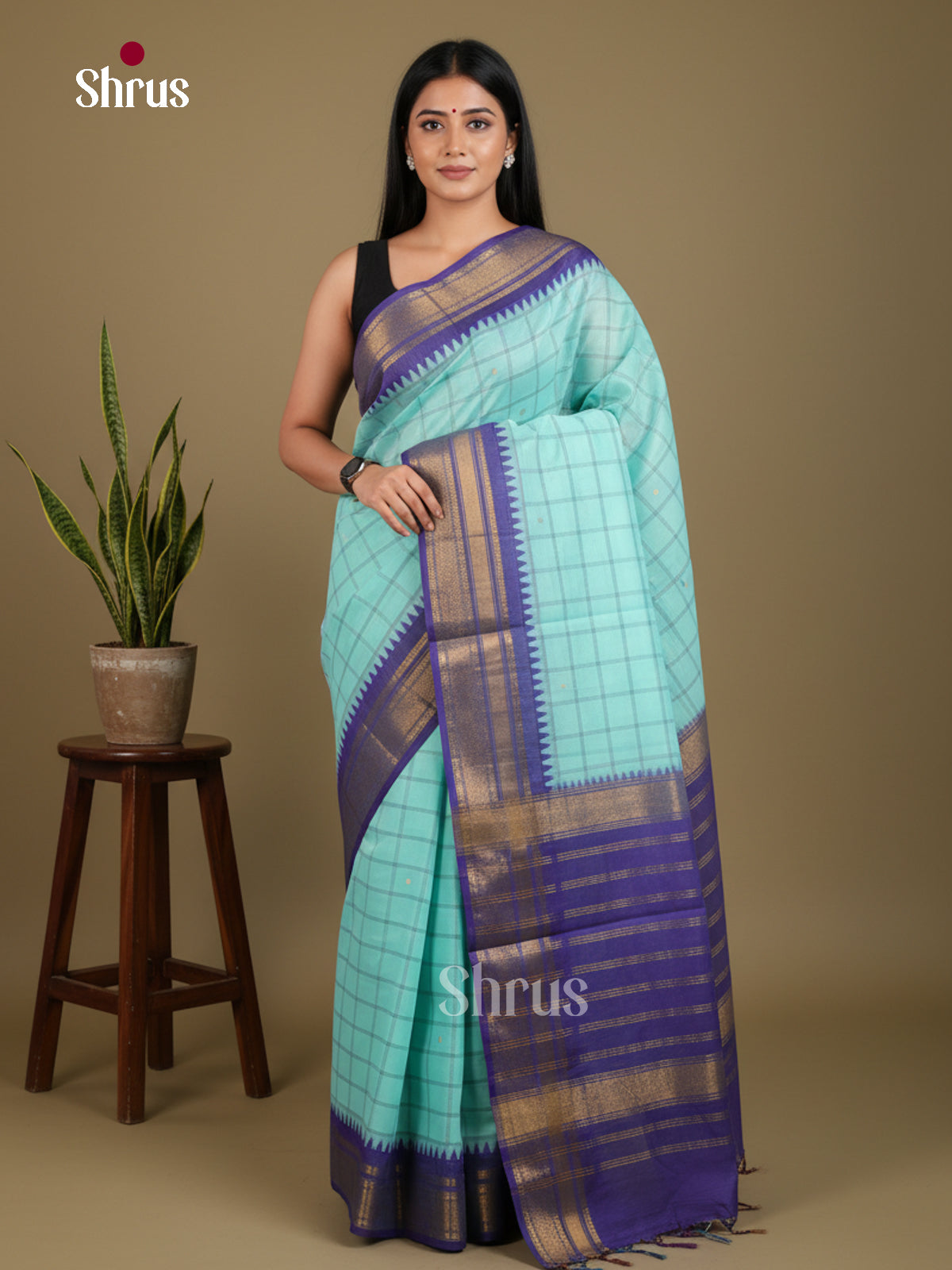 Chettinad Cotton Saree - EFS01413