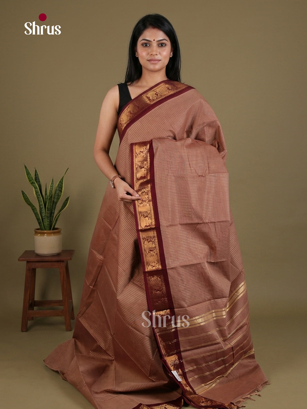 Chettinad Cotton Saree - EFS01418