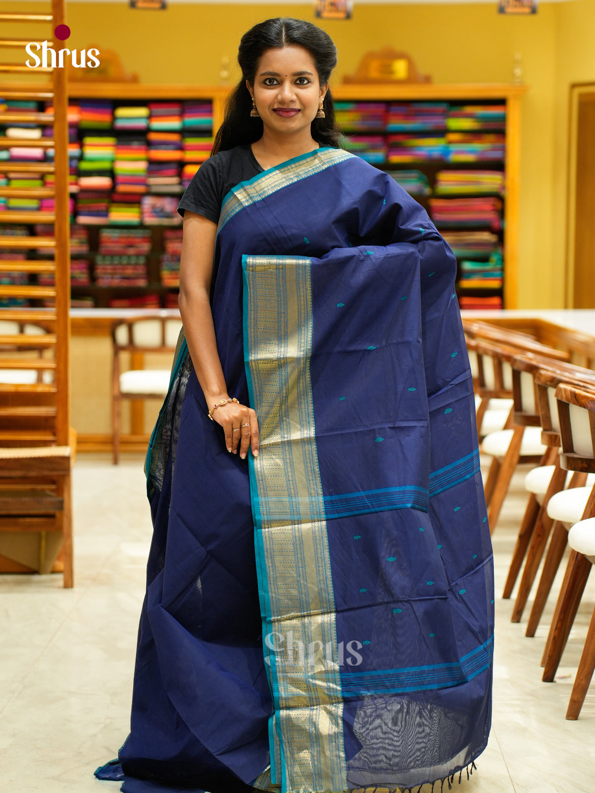 Chettinad Cotton Saree - EFS02001 - Shop on Shrus.com