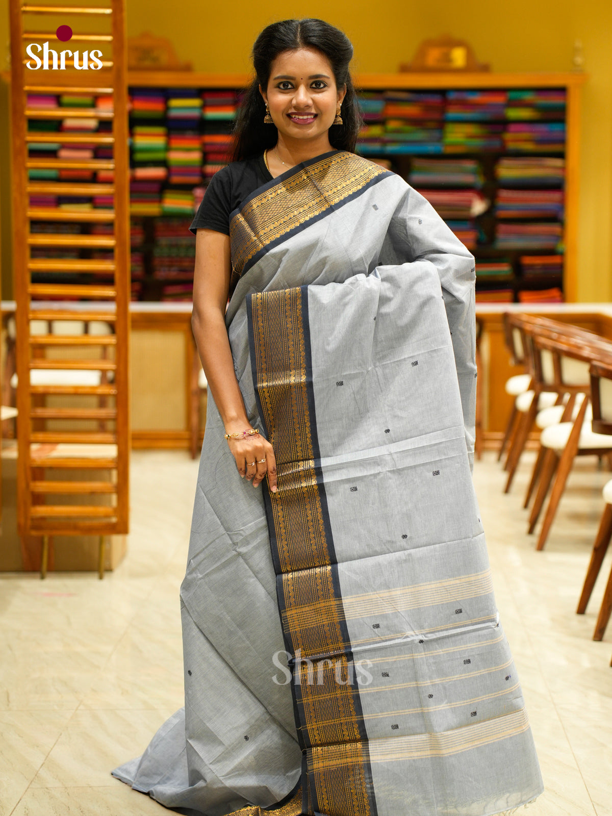 Chettinad Cotton Saree - EFS02009 - Shop on Shrus.com