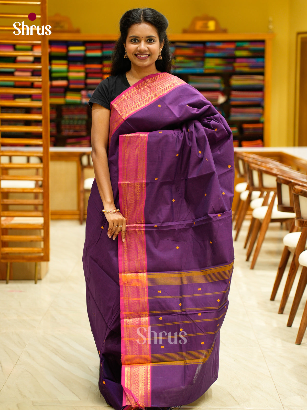 Chettinad Cotton Saree - EFS02011 - Shop on Shrus.com