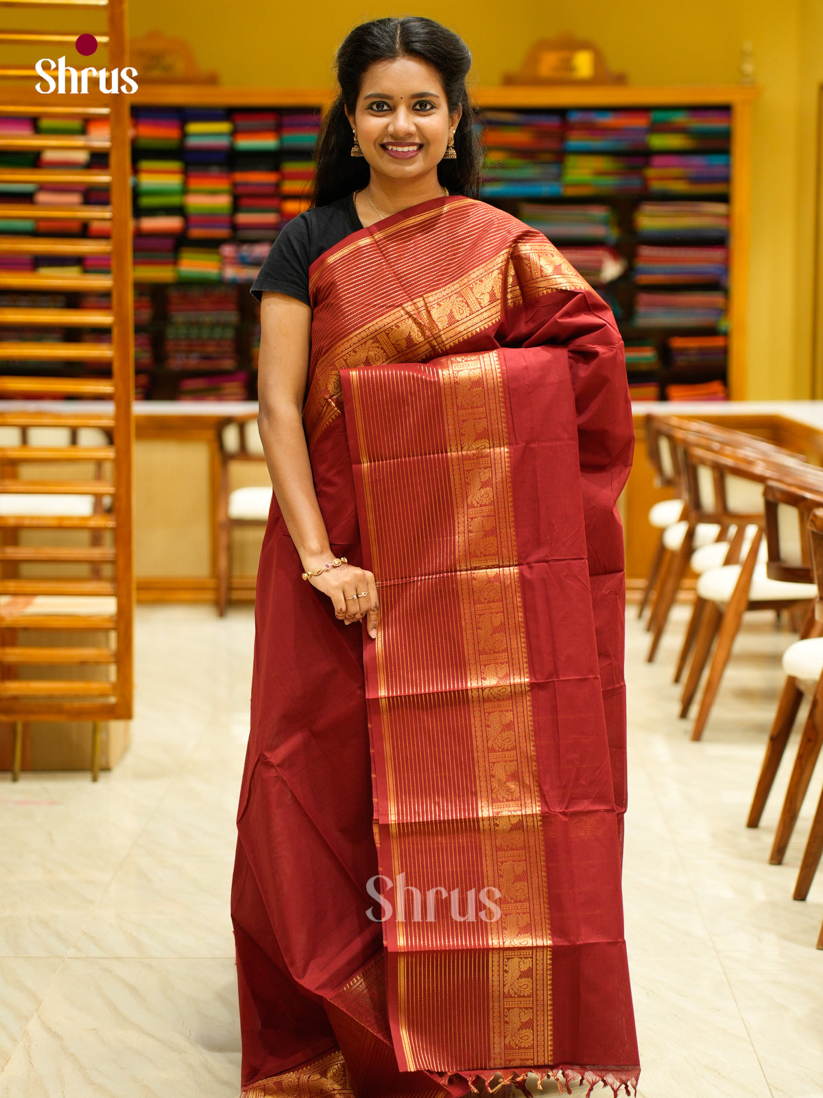 Chettinad Cotton Saree - EFS02037 - Shop on Shrus.com