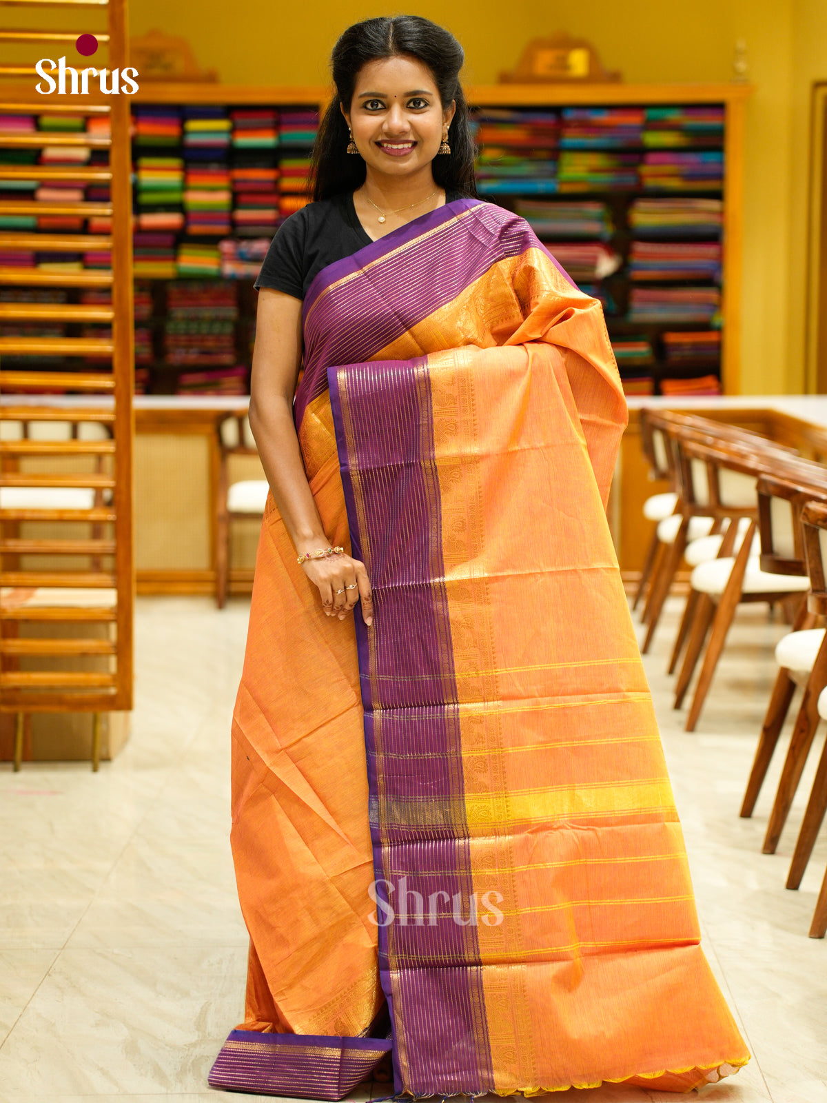 Chettinad Cotton Saree - EFS02039 - Shop on Shrus.com