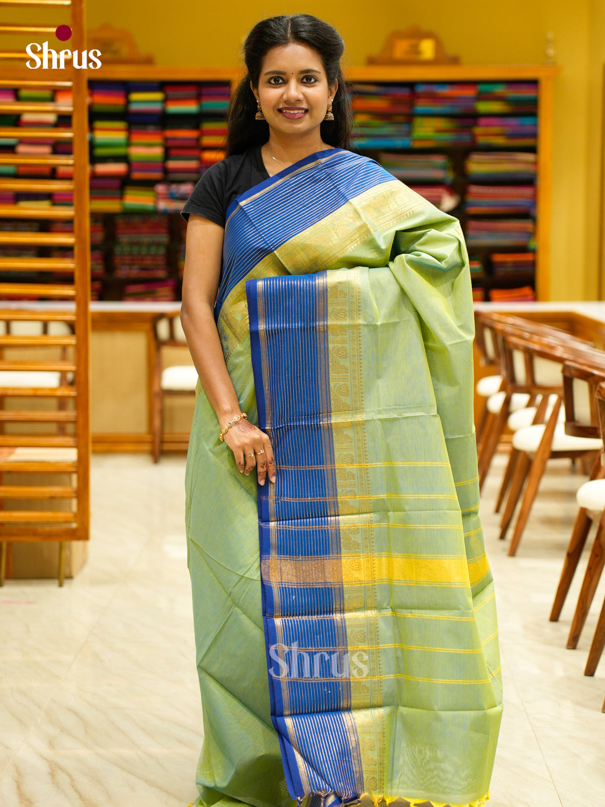 Chettinad Cotton Saree - EFS02040 - Shop on Shrus.com