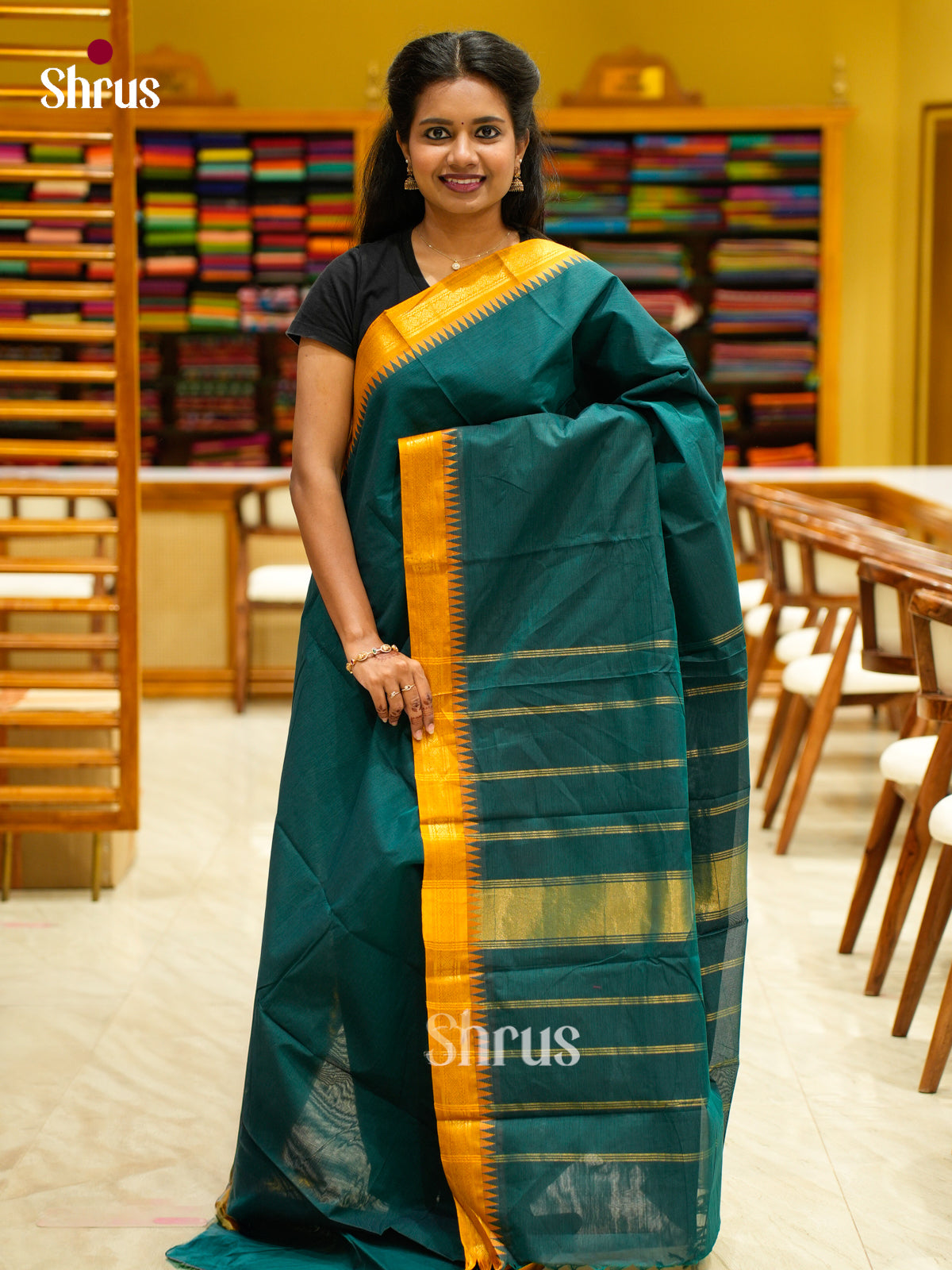 Chettinad Cotton Saree - EFS02045 - Shop on Shrus.com
