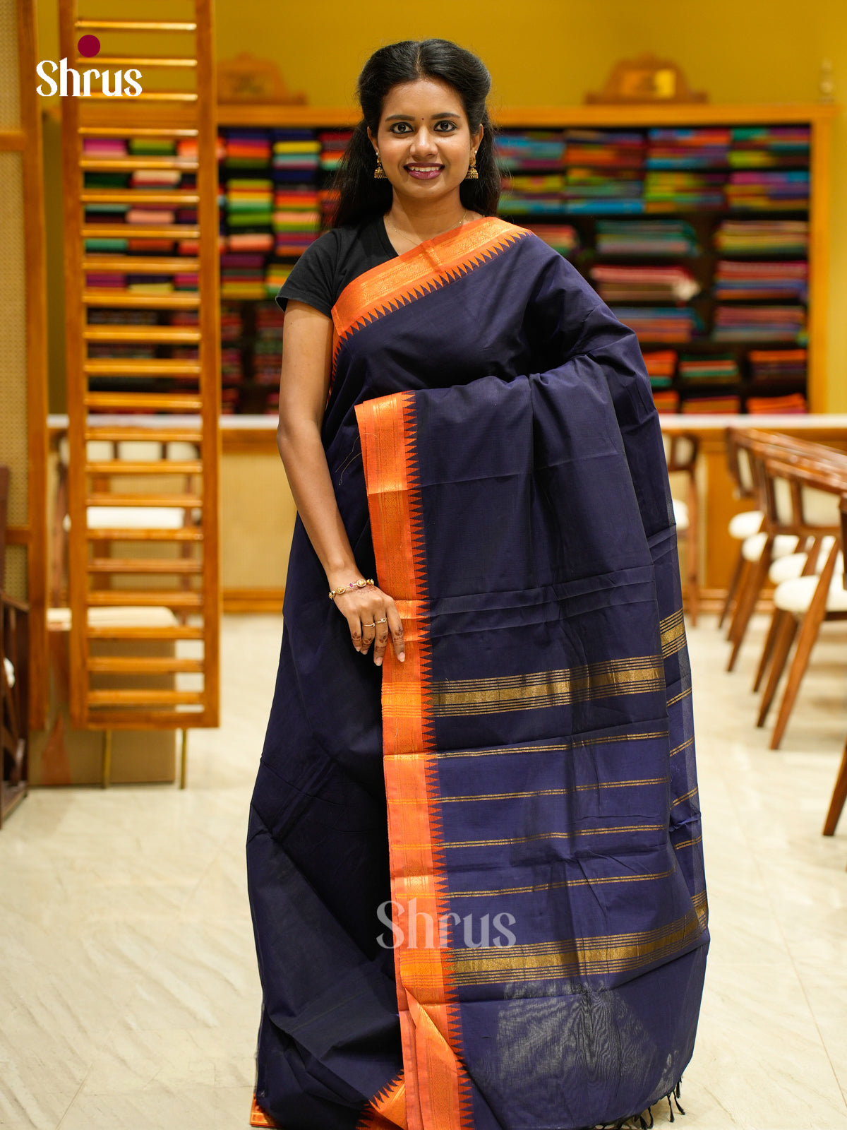 Chettinad Cotton Saree - EFS02047 - Shop on Shrus.com