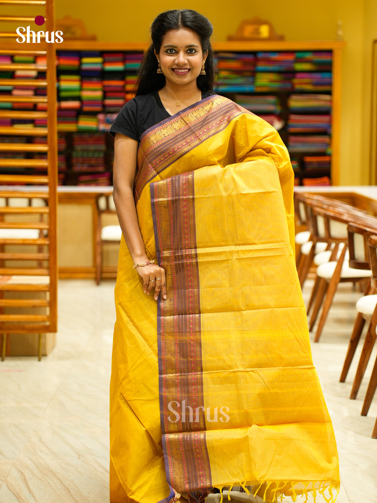 Chettinad Cotton Saree - EFS02068 - Shop on Shrus.com