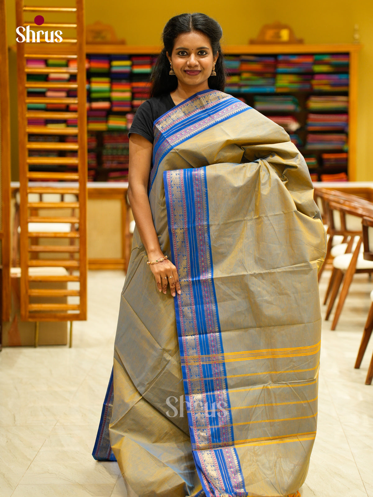 Chettinad Cotton Saree - EFS02070 - Shop on Shrus.com
