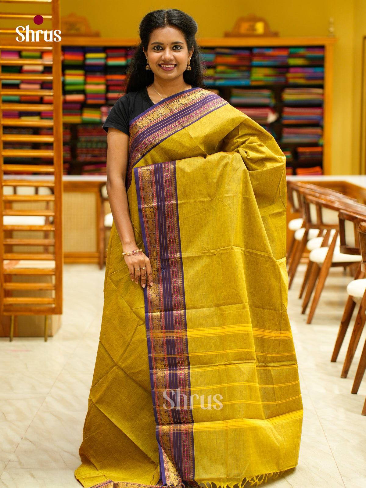 Chettinad Cotton Saree - EFS02072 - Shop on Shrus.com