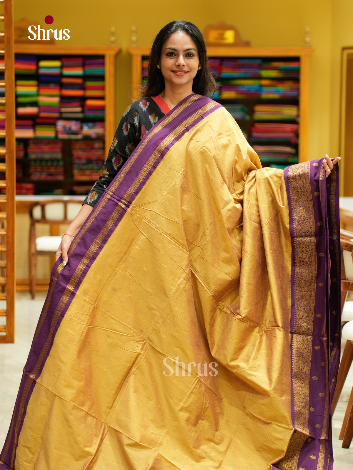 Kalyani Cotton Saree - EFS02085 - Shop on Shrus.com