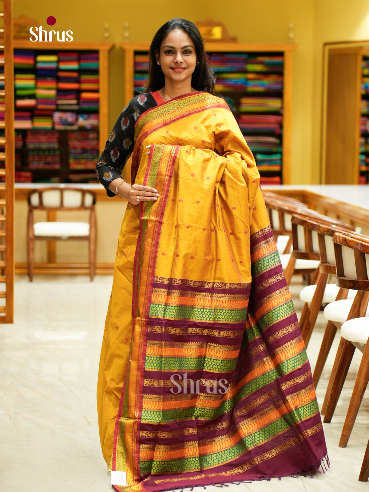 Kalyani Cotton Saree - EFS02095 - Shop on Shrus.com
