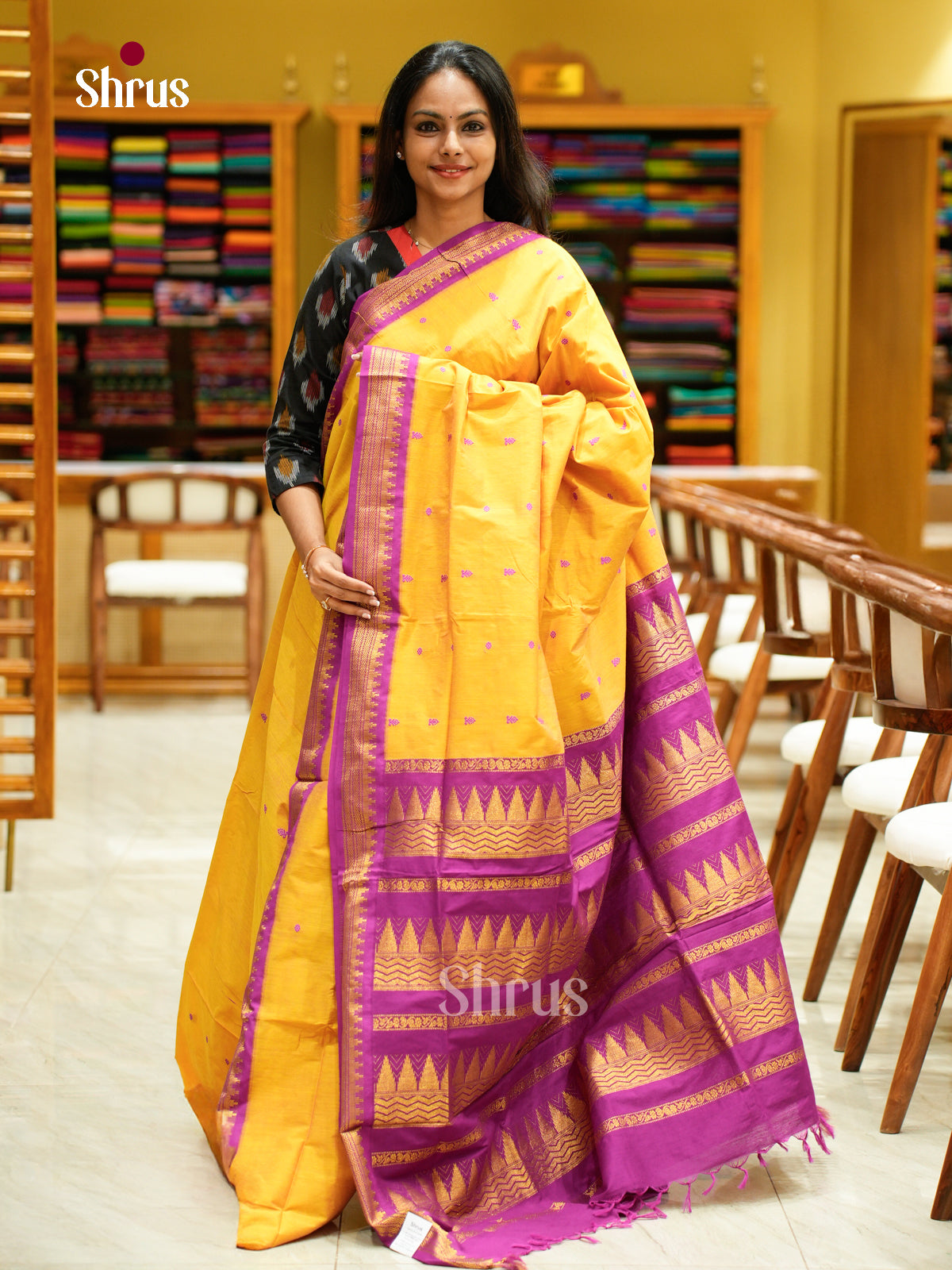 Kalyani Cotton Saree - EFS02121 - Shop on Shrus.com