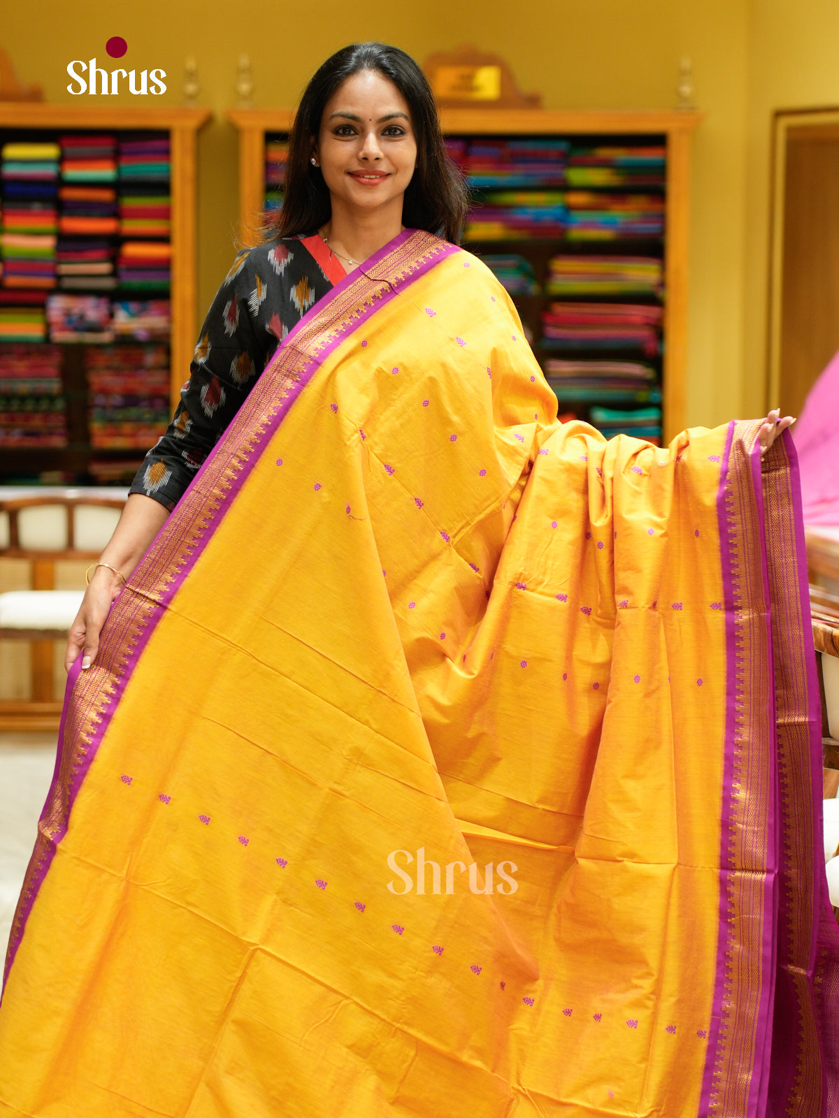 Kalyani Cotton Saree - EFS02121 - Shop on Shrus.com