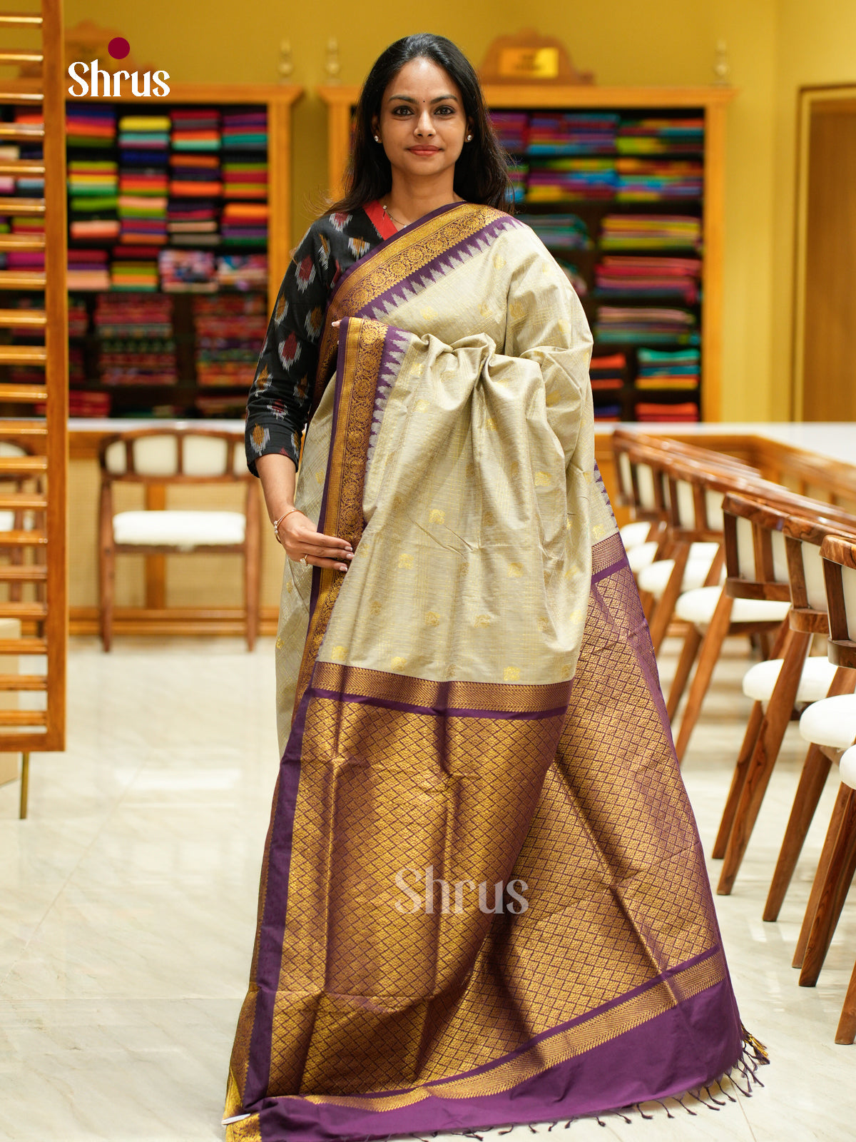 Kalyani Cotton Saree - EFS02210 - Shop on Shrus.com