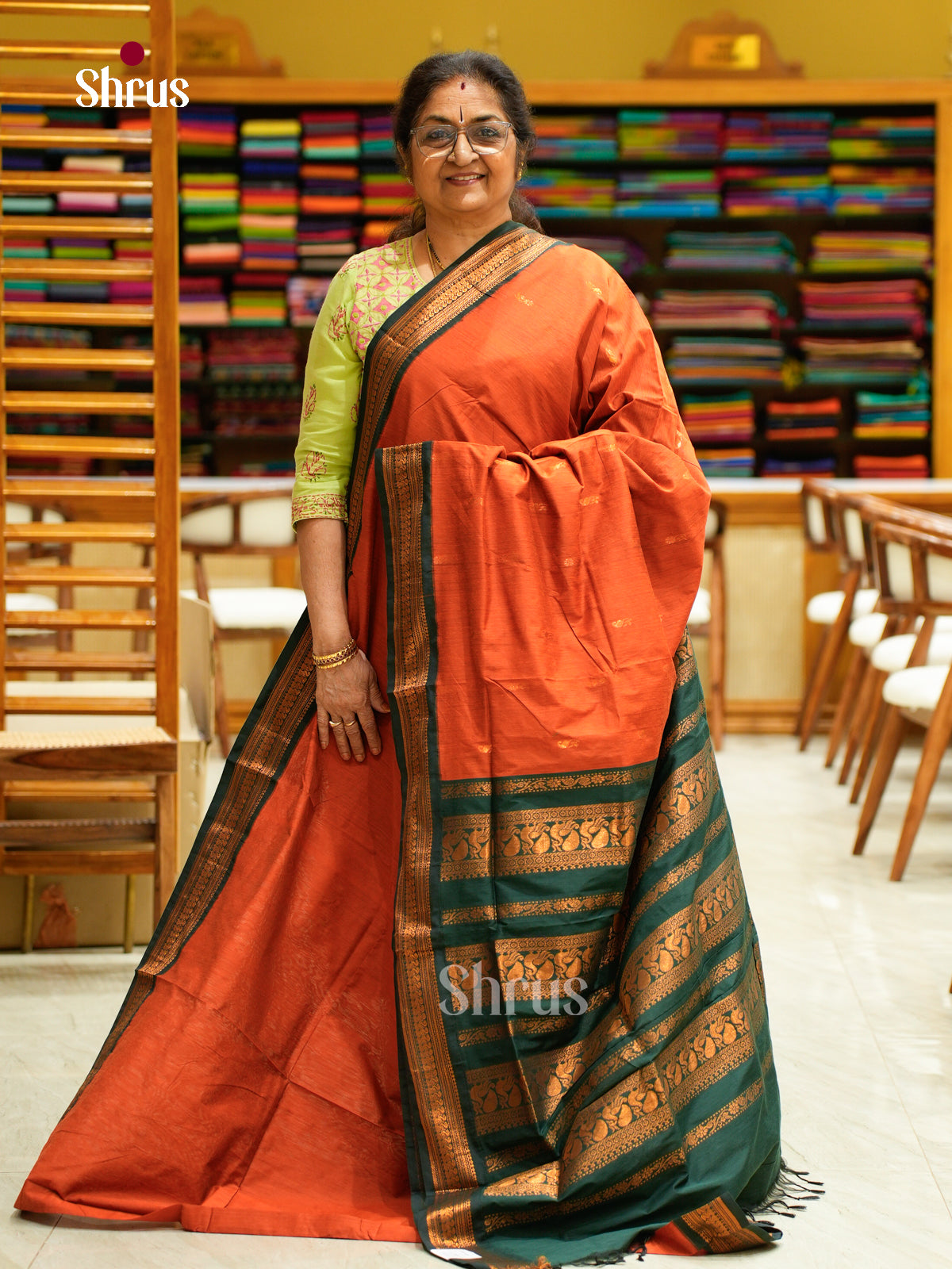 Kalyani Cotton Saree - EFS02346 - Shop on Shrus.com