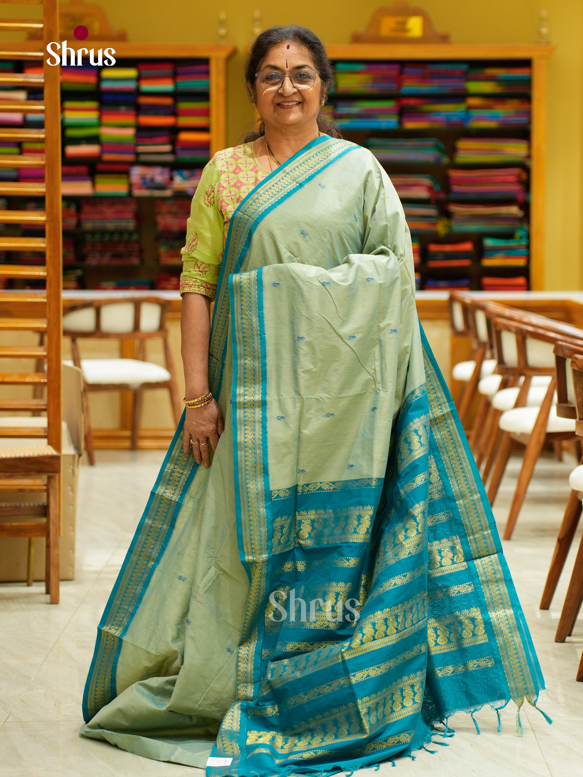 Kalyani Cotton Saree - EFS02347 - Shop on Shrus.com