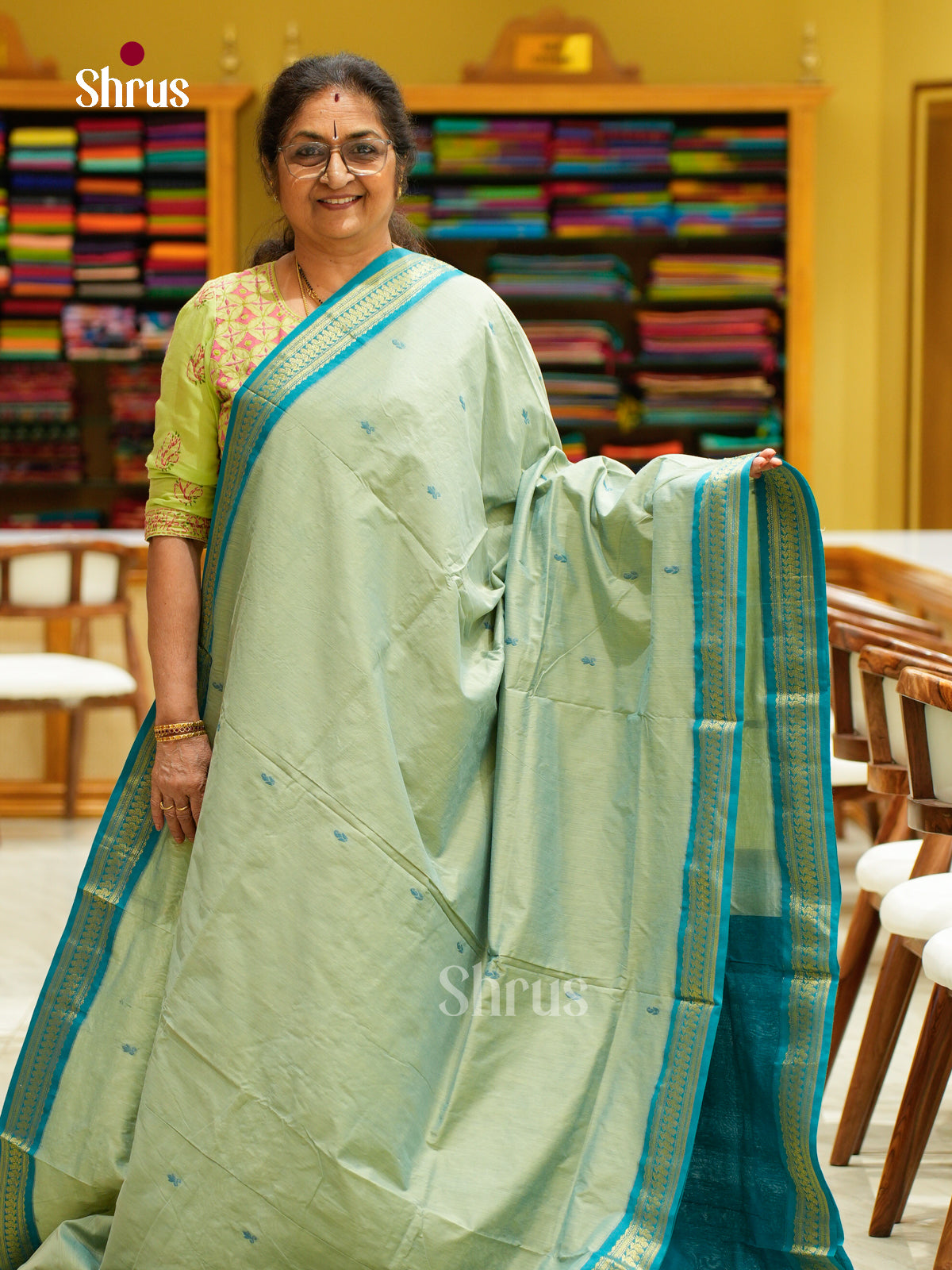Kalyani Cotton Saree - EFS02347 - Shop on Shrus.com