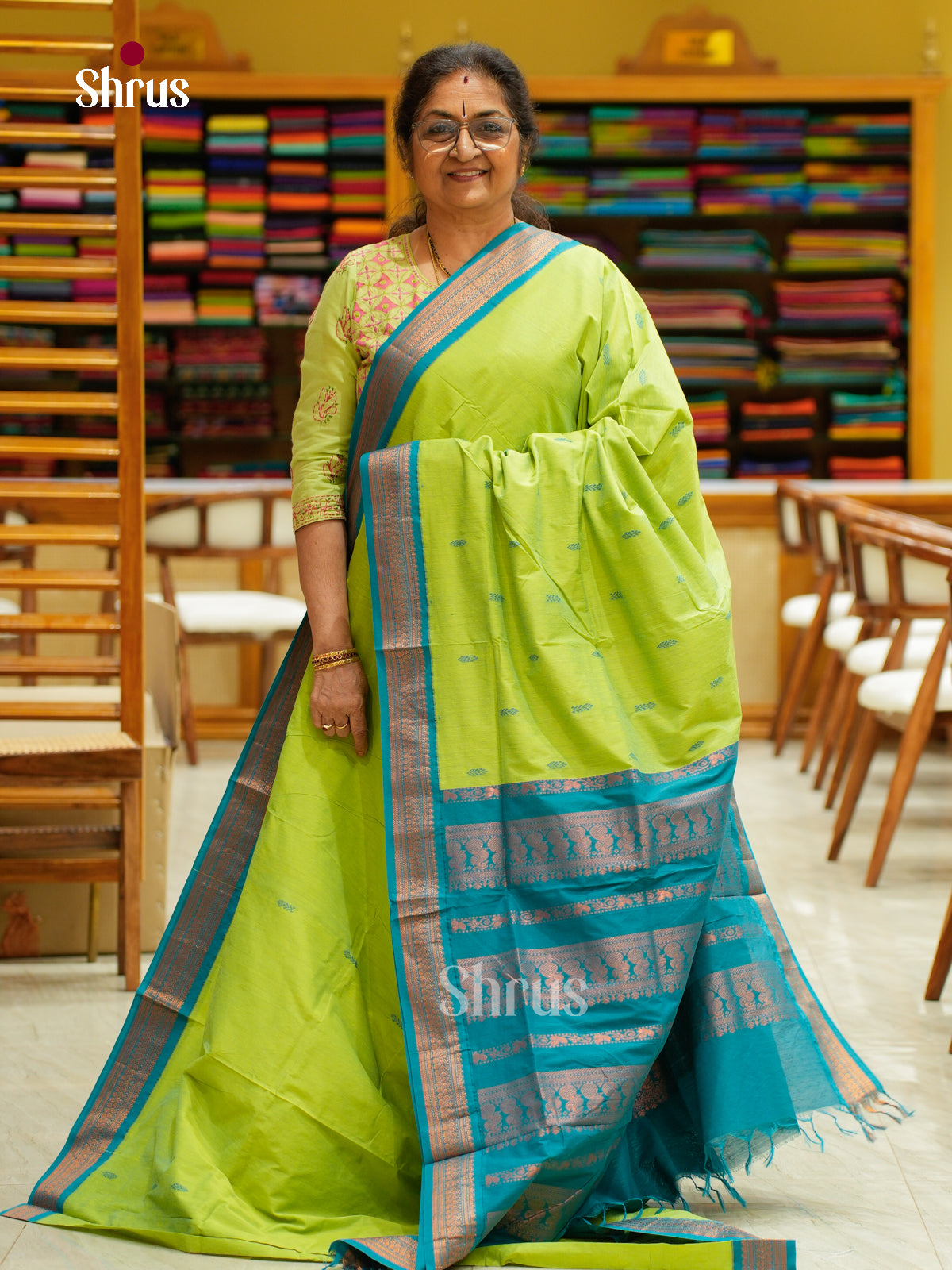 Kalyani Cotton Saree - EFS02348 - Shop on Shrus.com