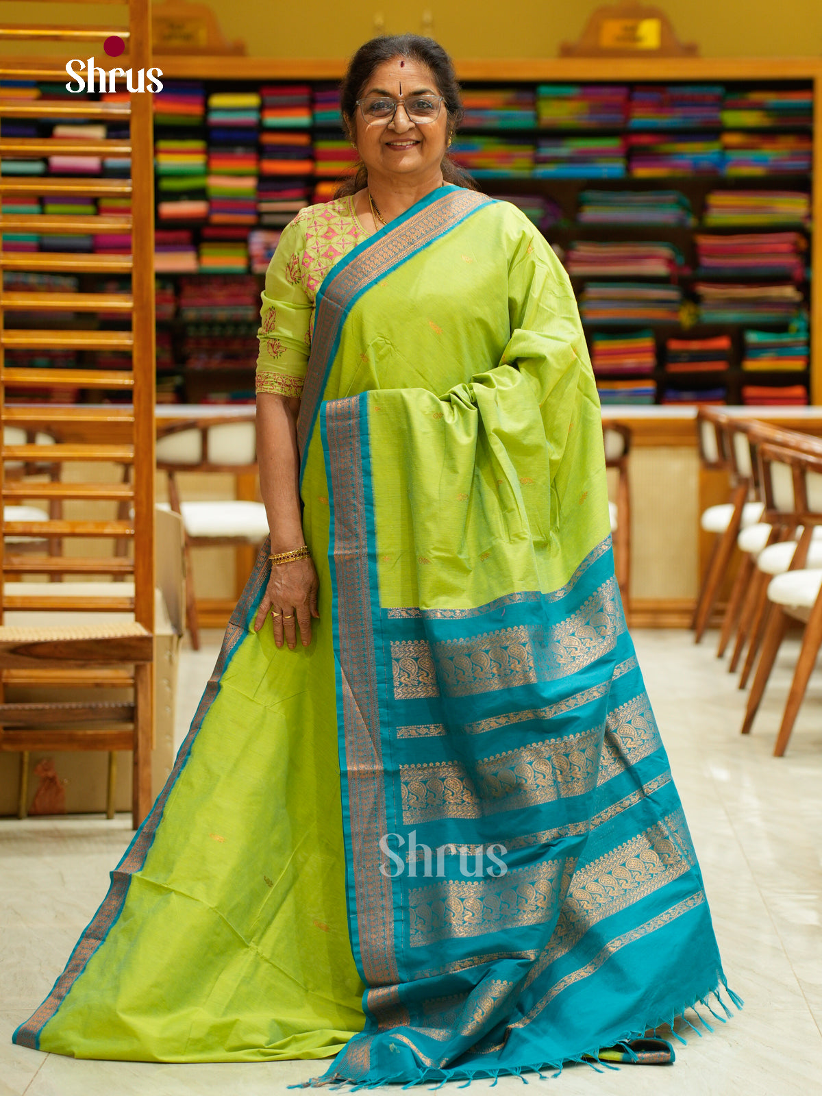 Kalyani Cotton Saree - EFS02349 - Shop on Shrus.com