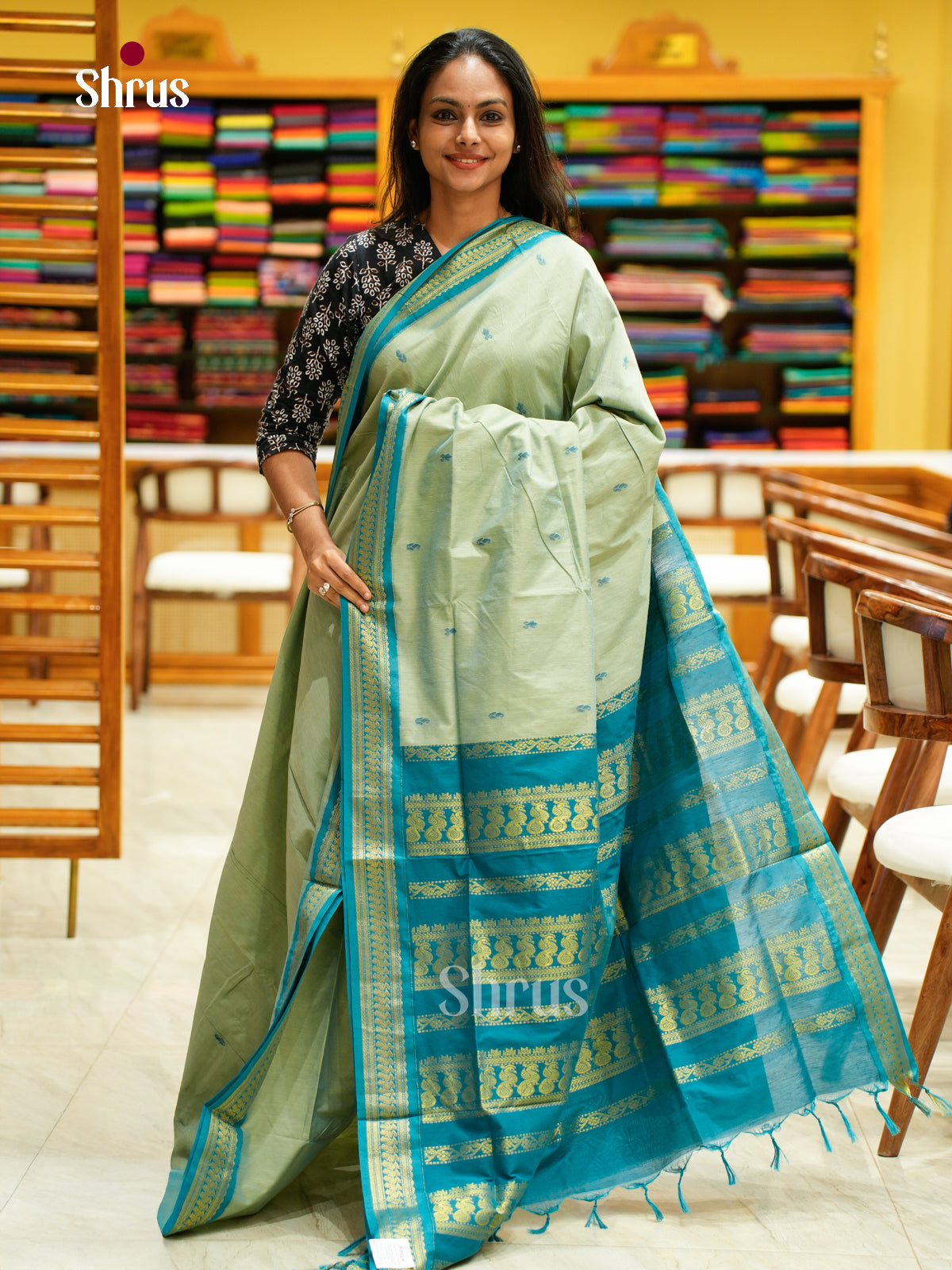 Kalyani Cotton Saree - EFS02351 - Shop on Shrus.com