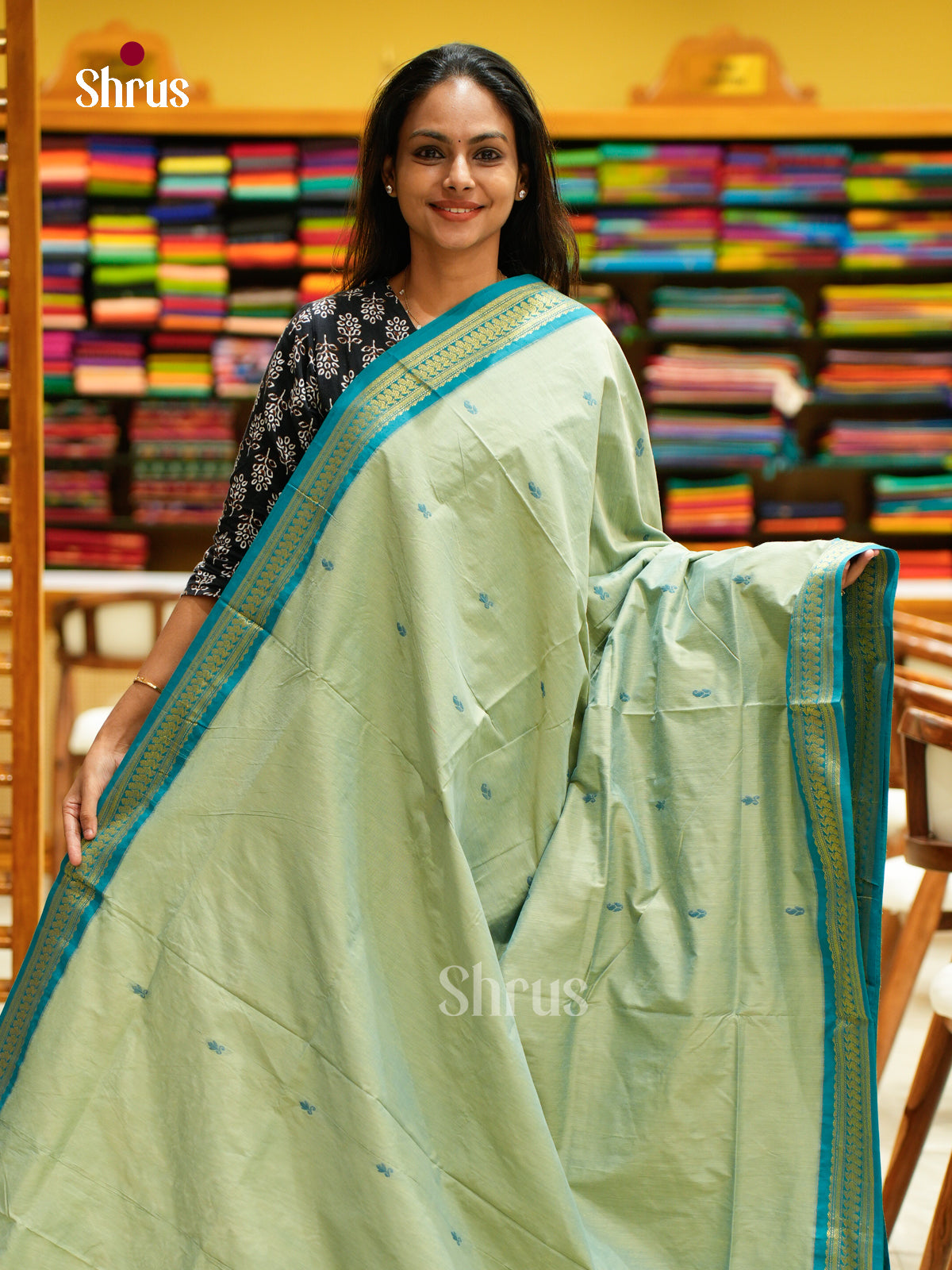 Kalyani Cotton Saree - EFS02351 - Shop on Shrus.com