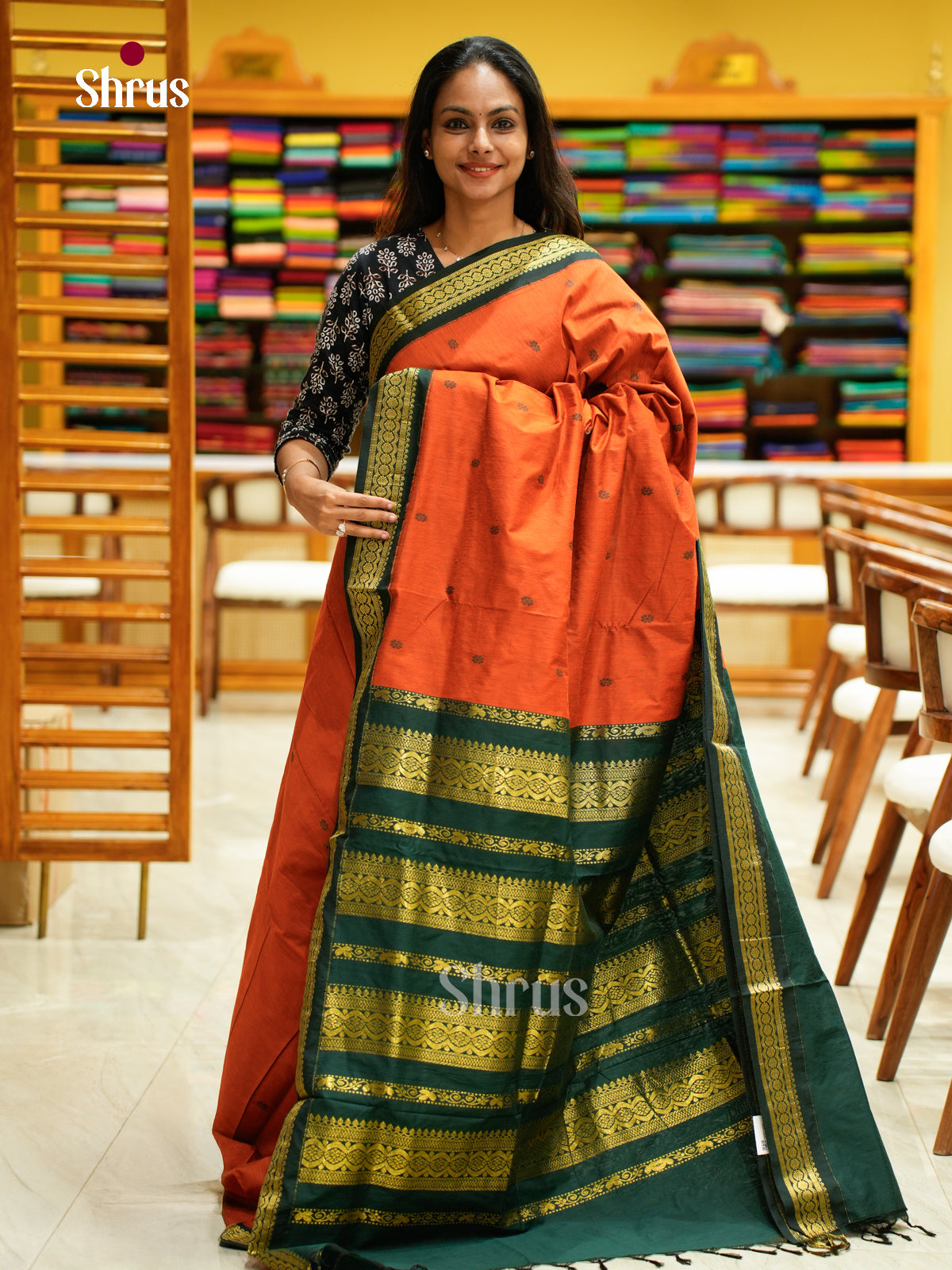 Kalyani Cotton Saree - EFS02355 - Shop on Shrus.com