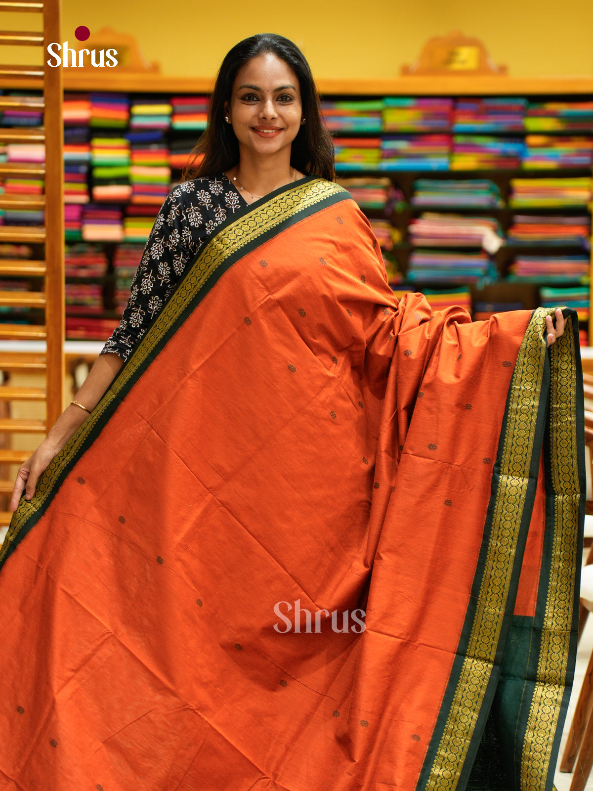 Kalyani Cotton Saree - EFS02355 - Shop on Shrus.com