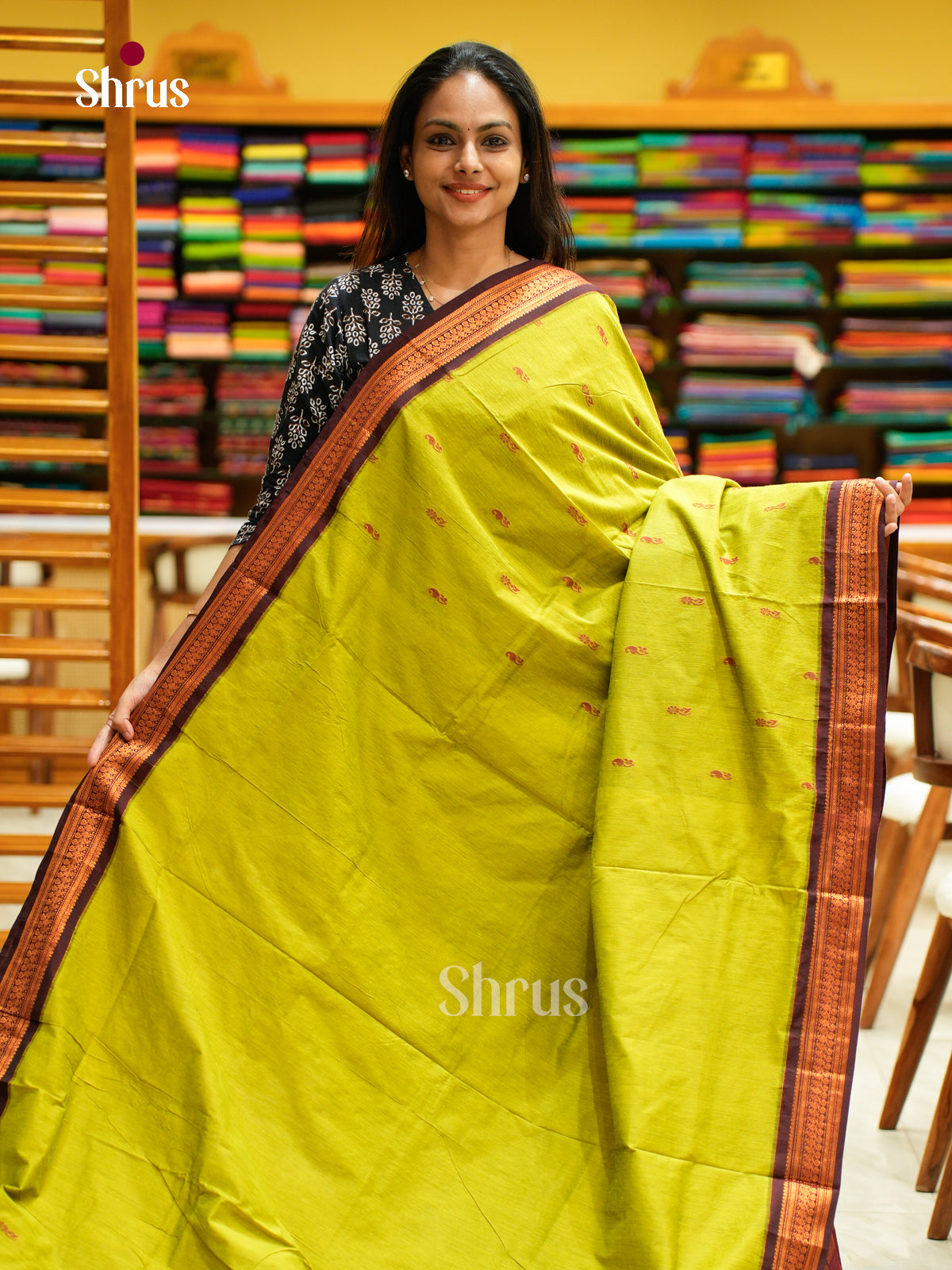 Kalyani Cotton Saree - EFS02357 - Shop on Shrus.com