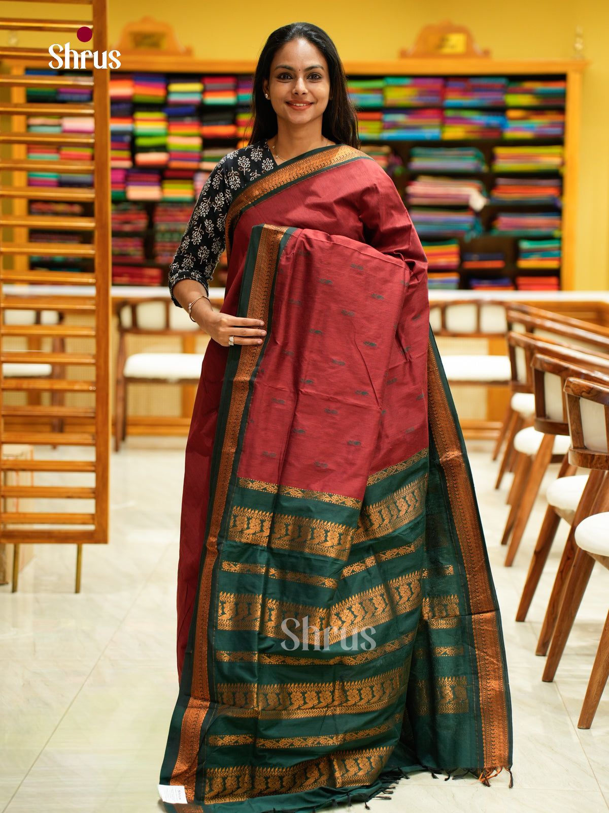 Kalyani Cotton Saree - EFS02359 - Shop on Shrus.com