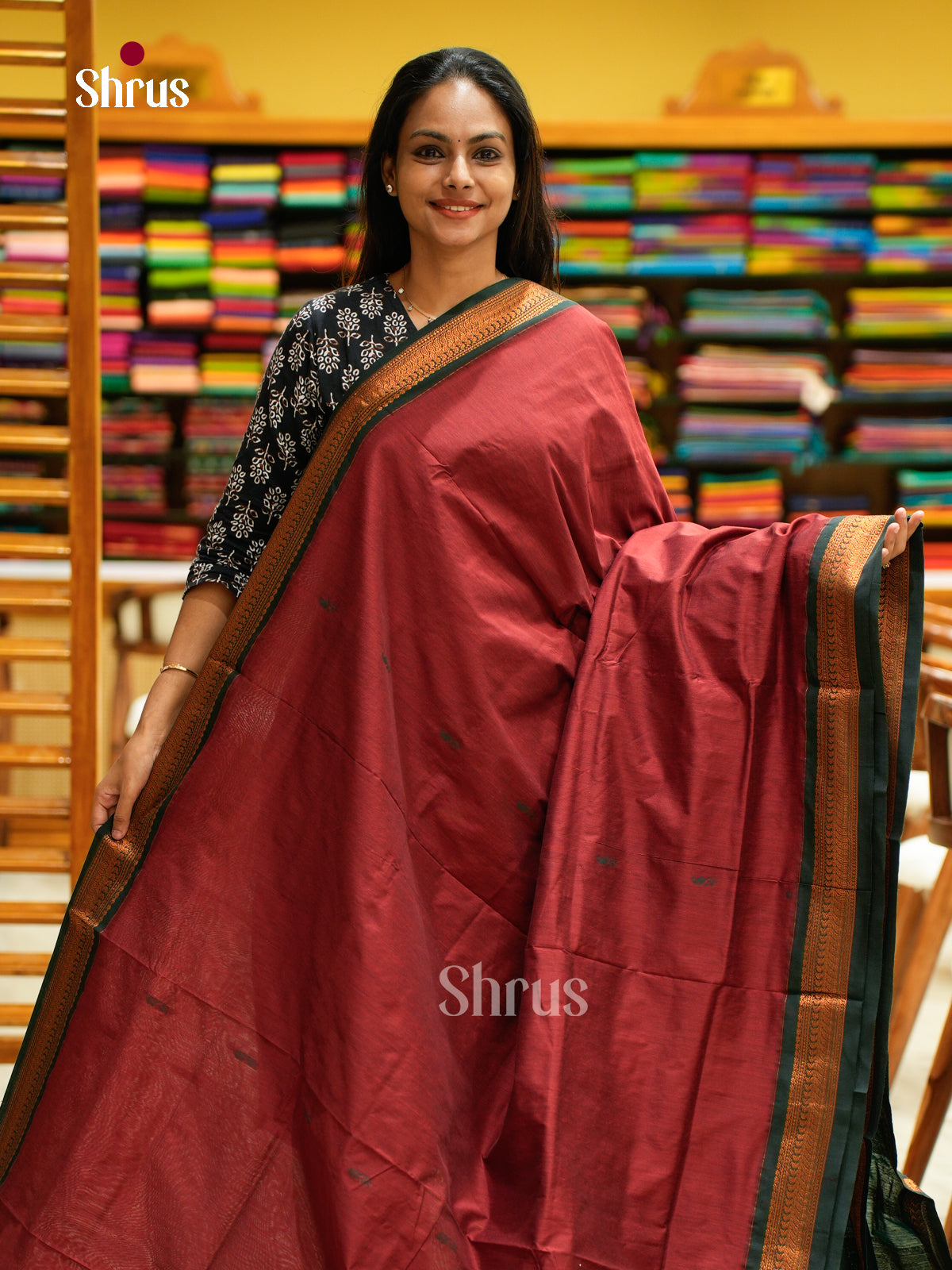 Kalyani Cotton Saree - EFS02359 - Shop on Shrus.com