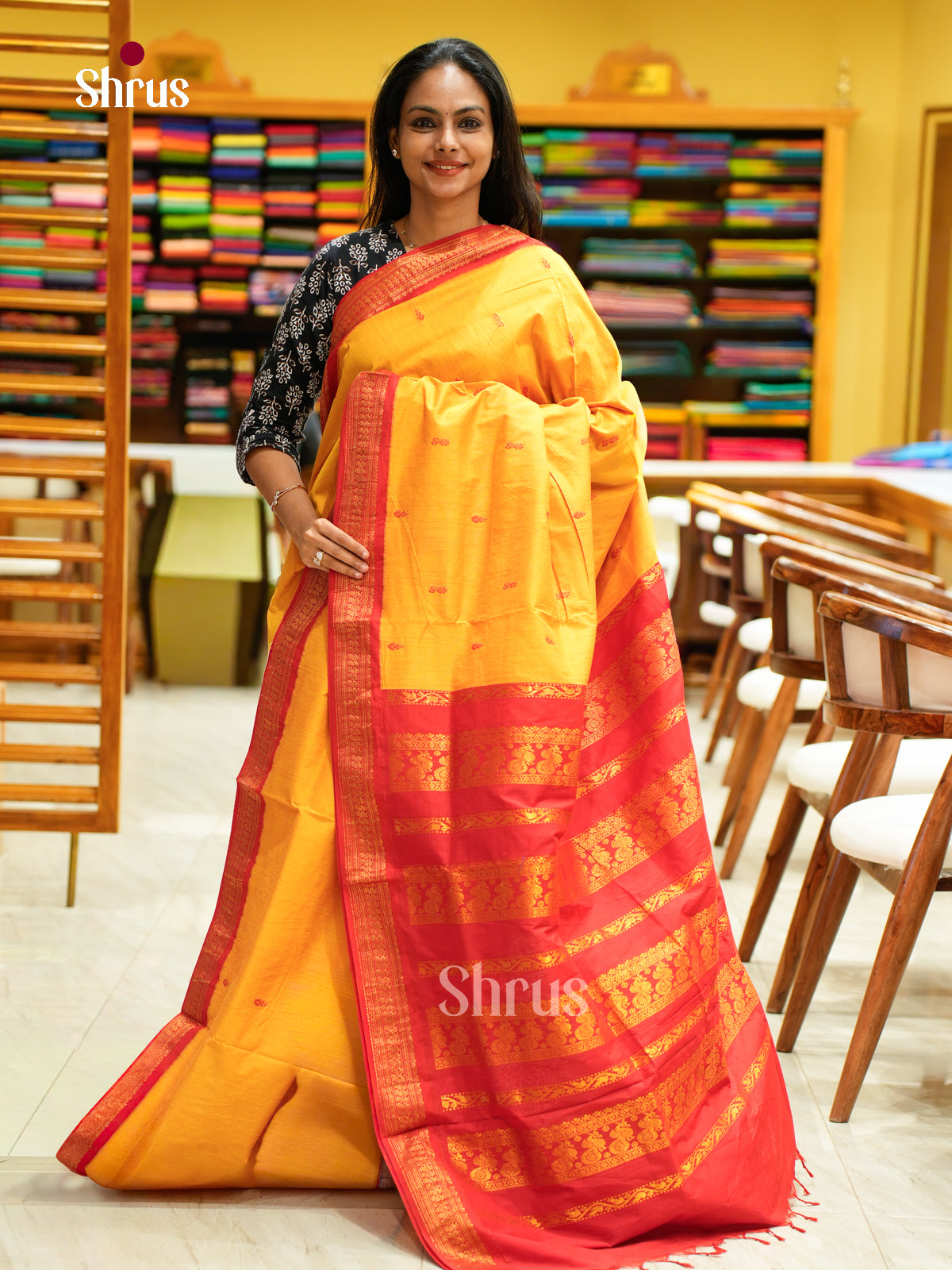 Kalyani Cotton Saree - EFS02360 - Shop on Shrus.com