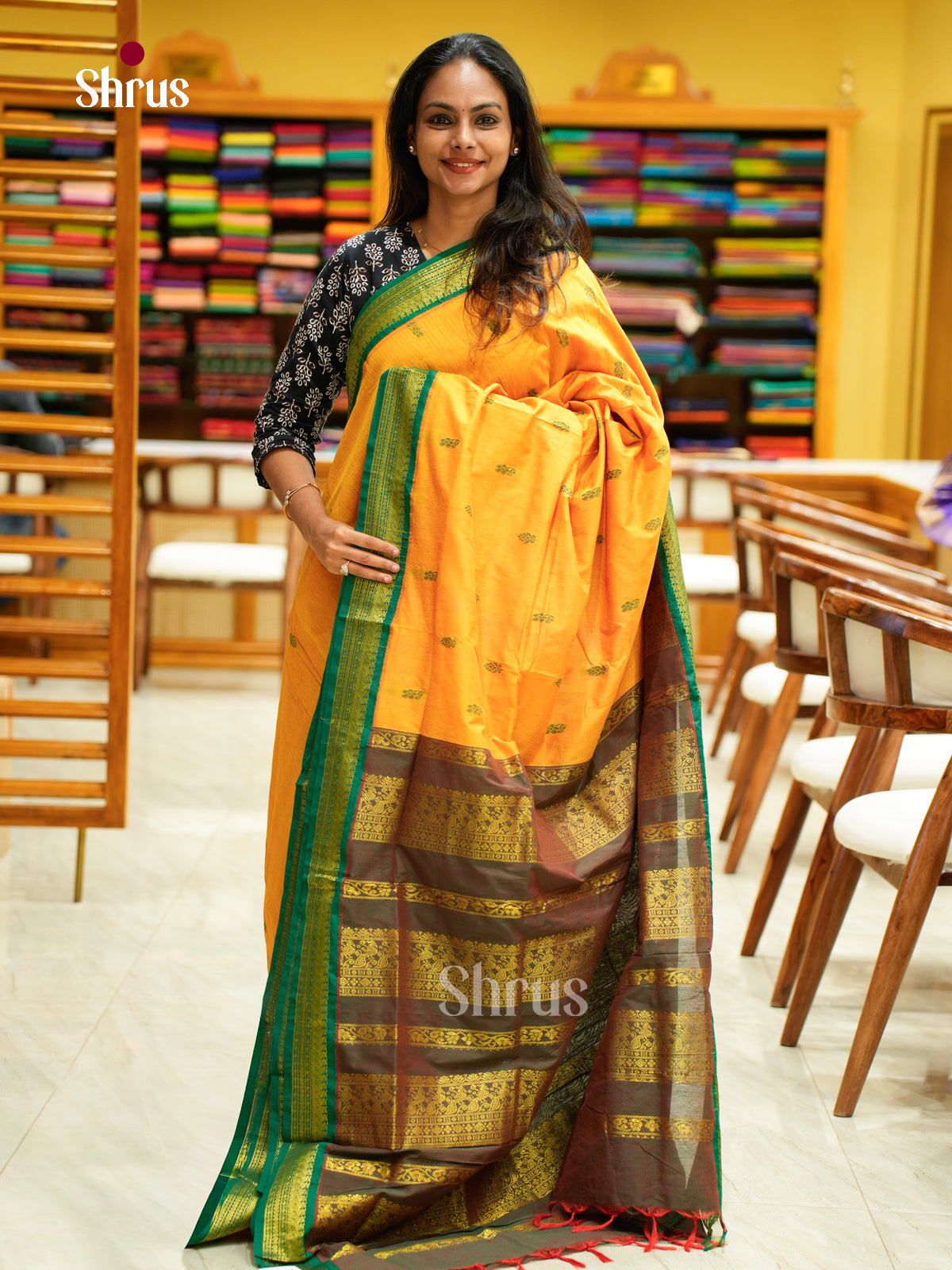 Kalyani Cotton Saree - EFS02361 - Shop on Shrus.com