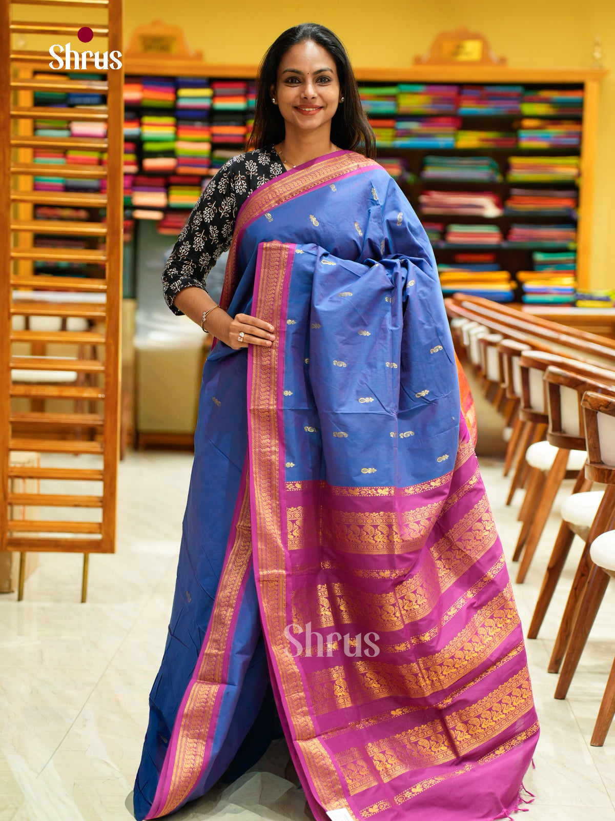 Kalyani Cotton Saree - EFS02365 - Shop on Shrus.com
